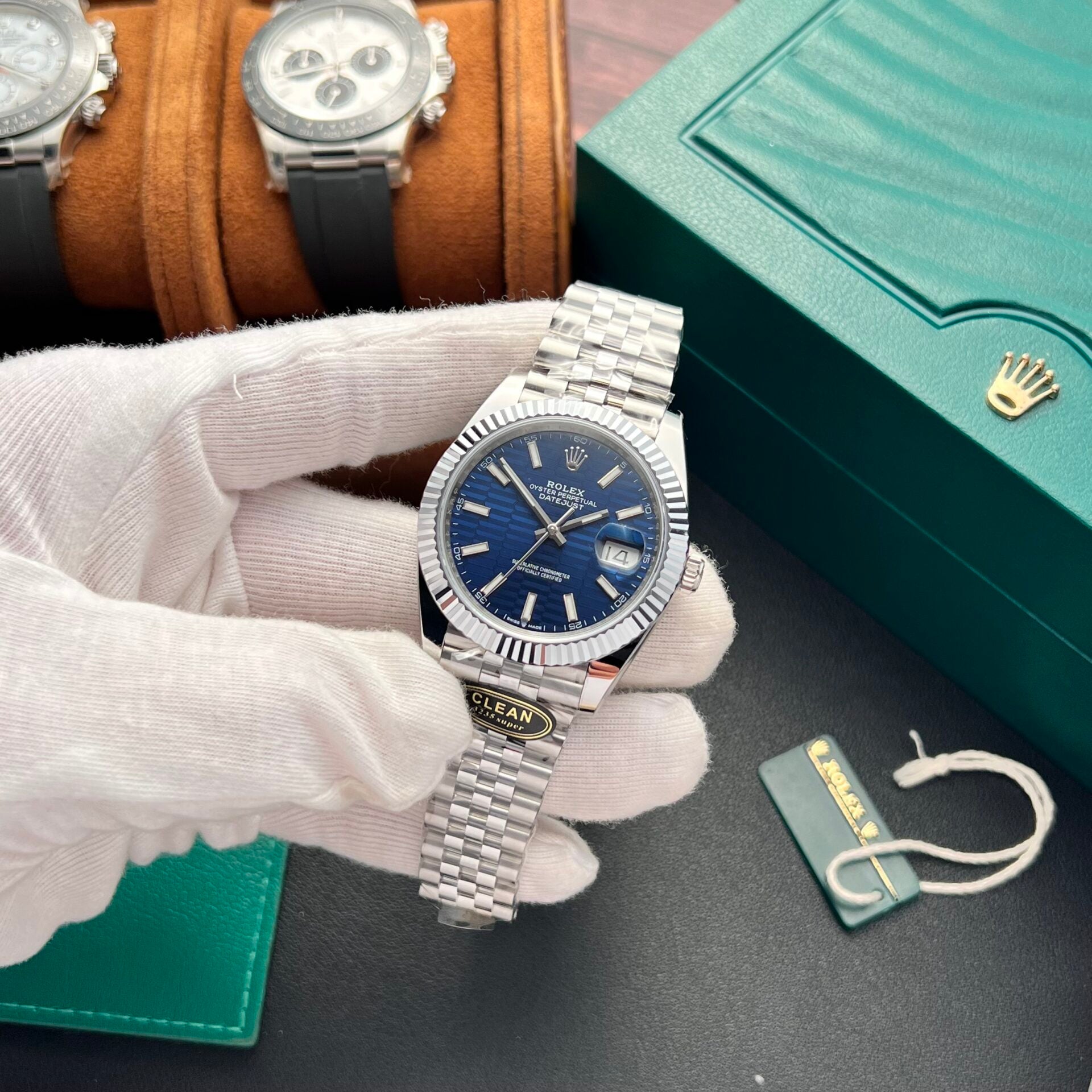 Rolex DateJust 126334 Cadran bleu 41mm