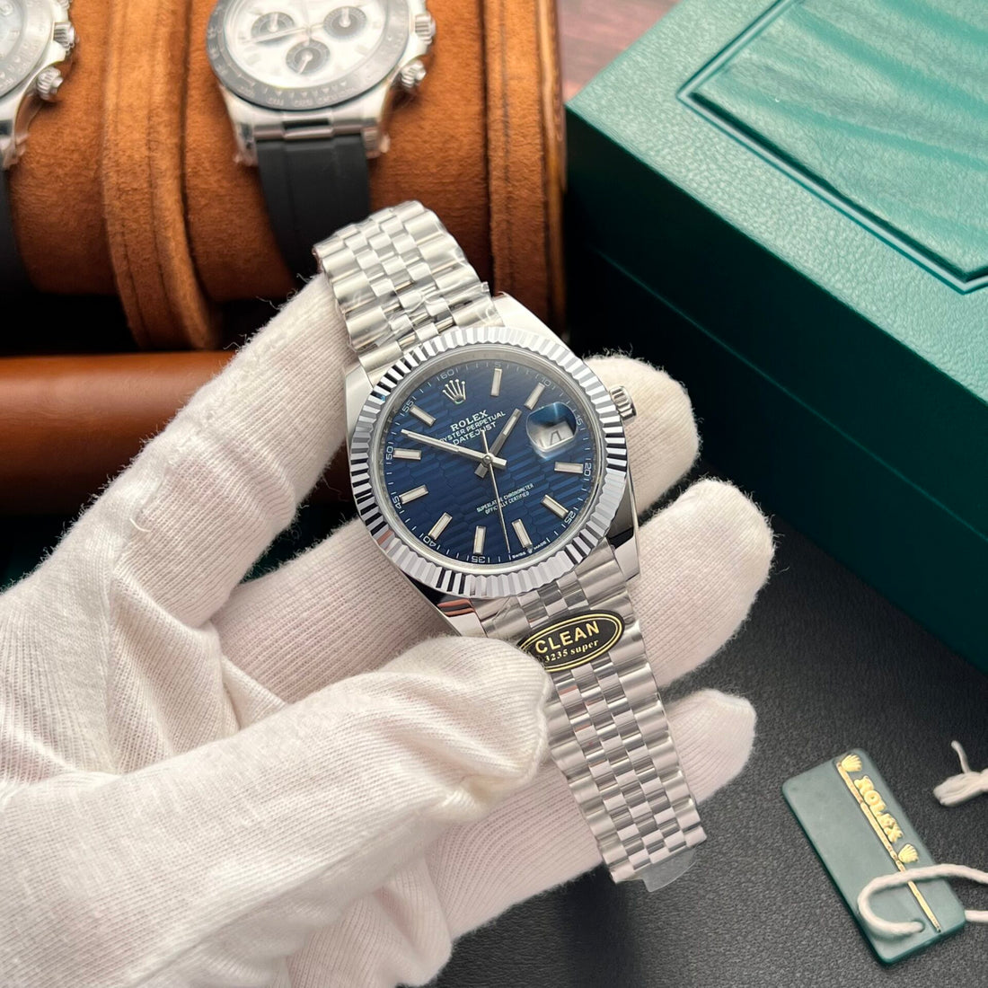 Rolex DateJust 126334 Cadran bleu 41mm
