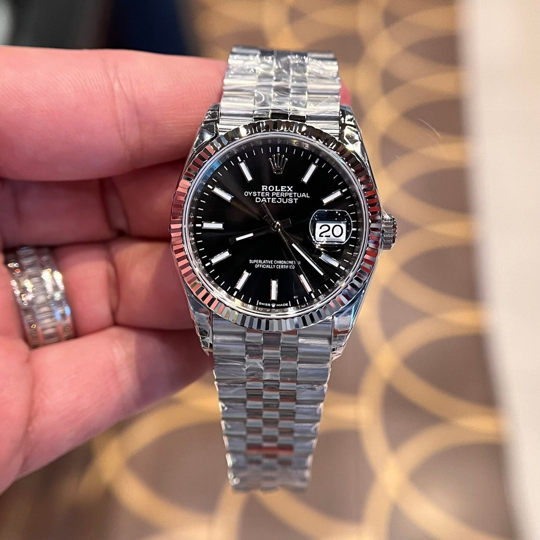 Rolex DateJust 126334 Cadran noir 36 mm