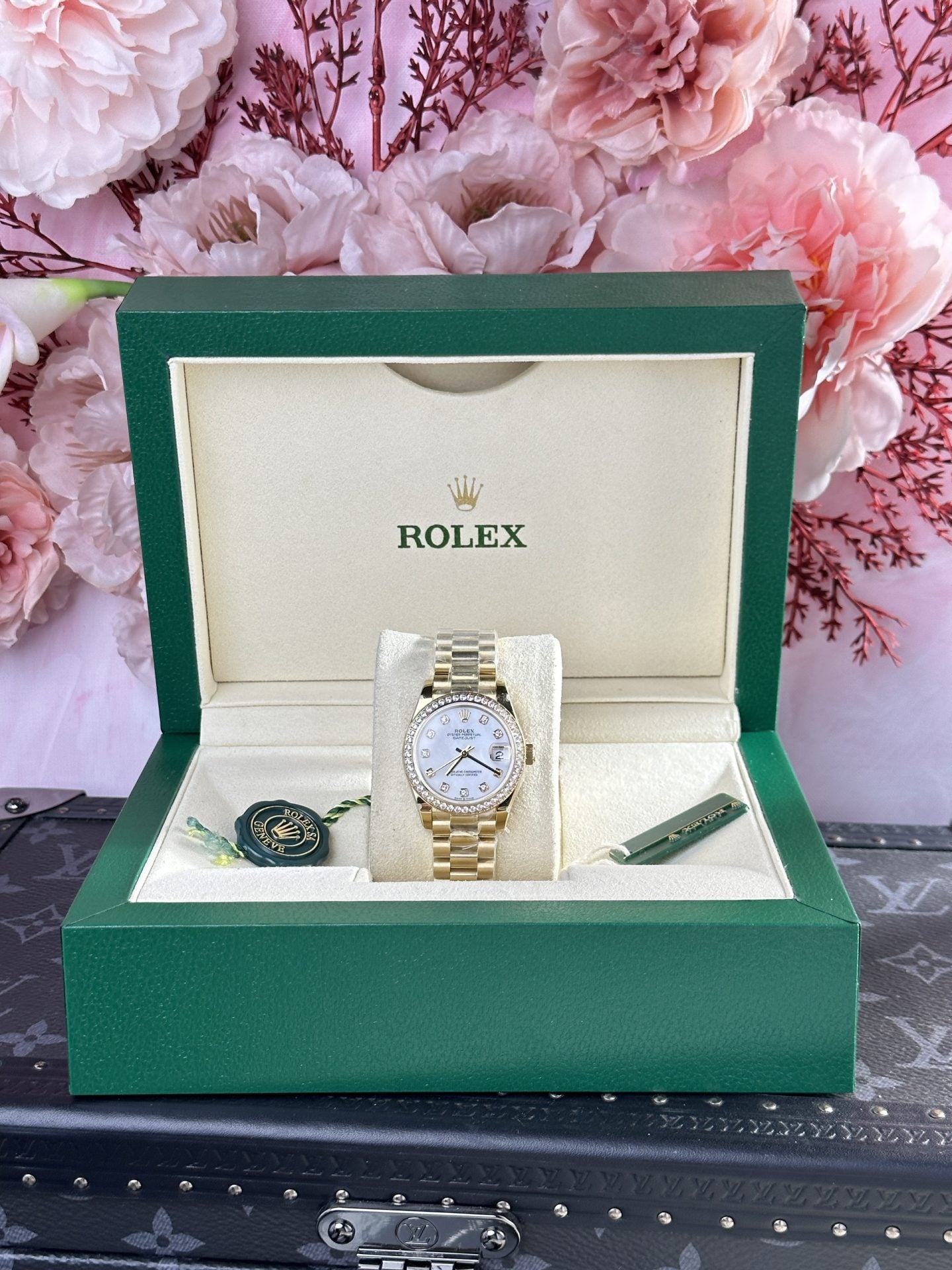 Rolex DateJust 278288 Président bracelet diamant lunette 31mm