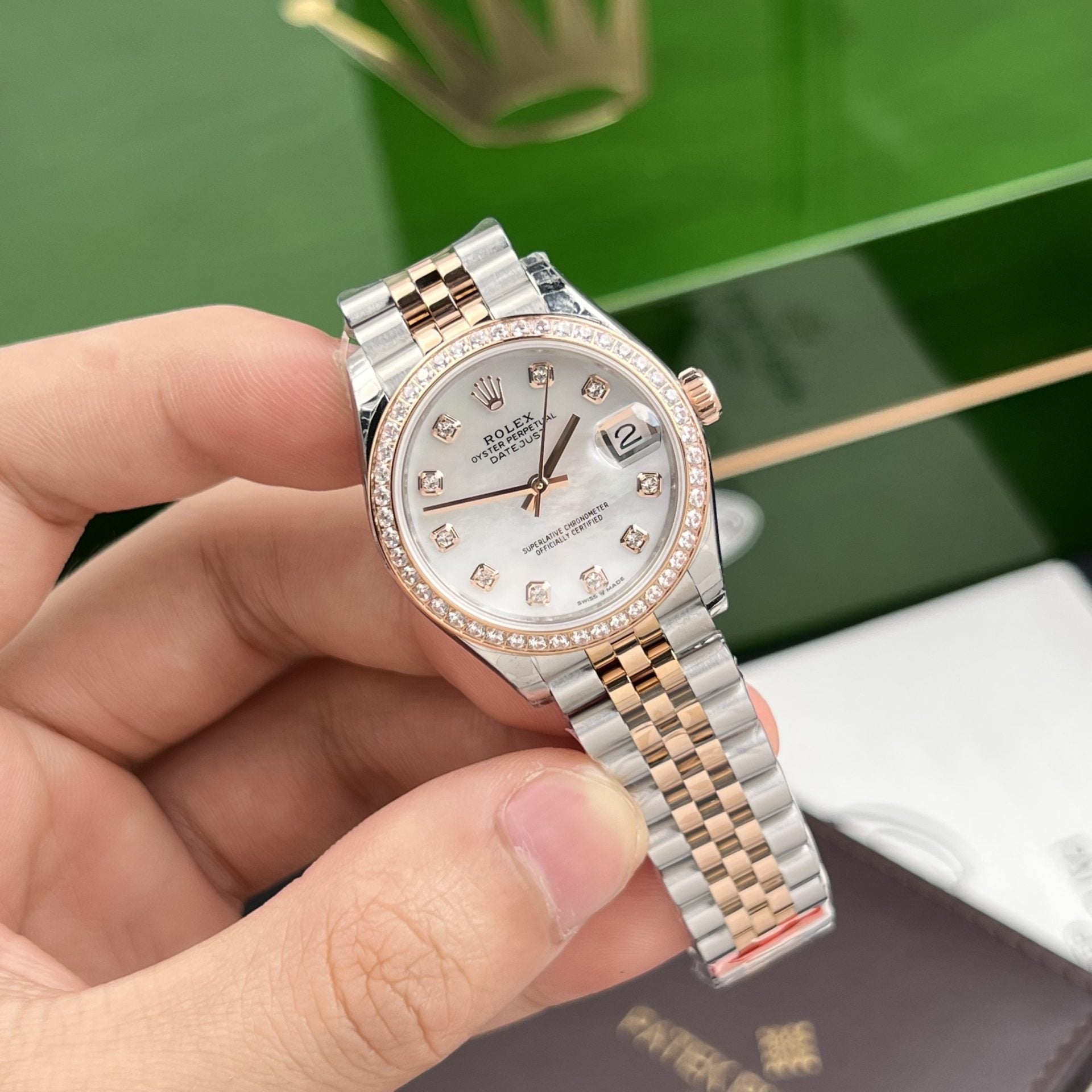 Rolex DateJust Cadran Nacre 31 mm