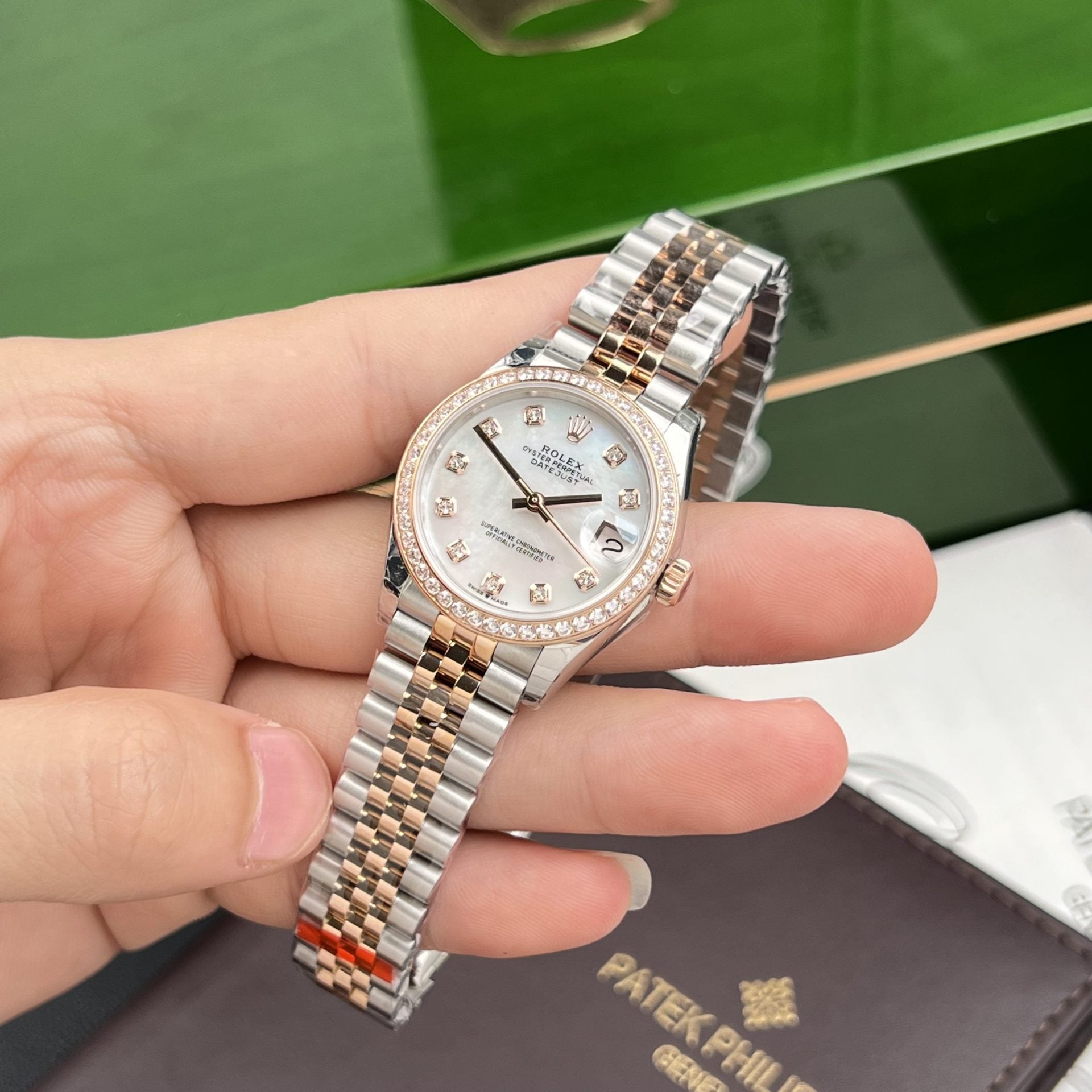 Rolex DateJust Cadran Nacre 31 mm