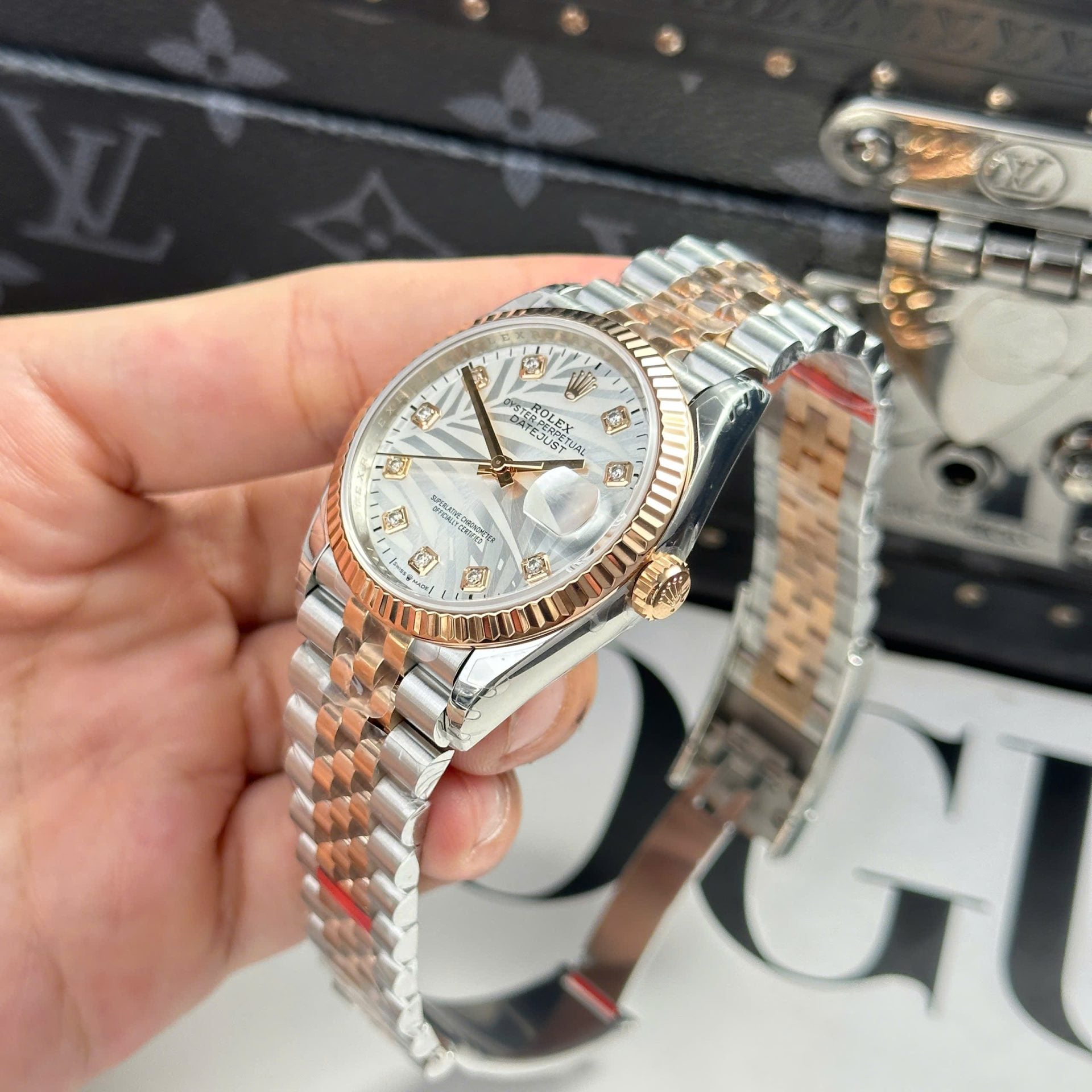 Rolex DateJust 126231 Cadran Palm 36 mm