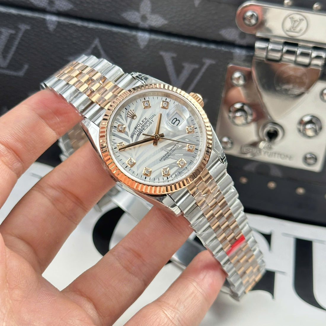Rolex DateJust 126231 Cadran Palm 36 mm