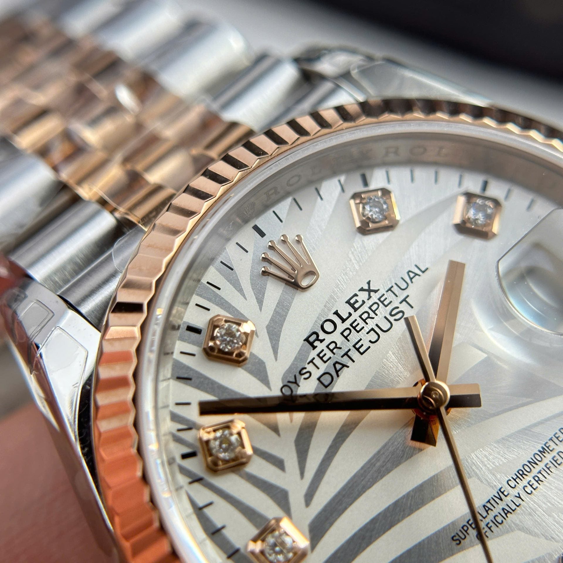 Rolex DateJust 126231 Cadran Palm 36 mm
