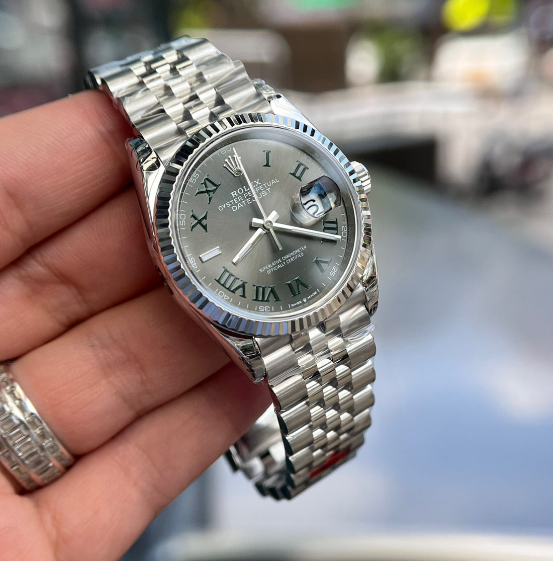 Rolex Datejust 126234 Wimbledon Cadran Gris 36 mm