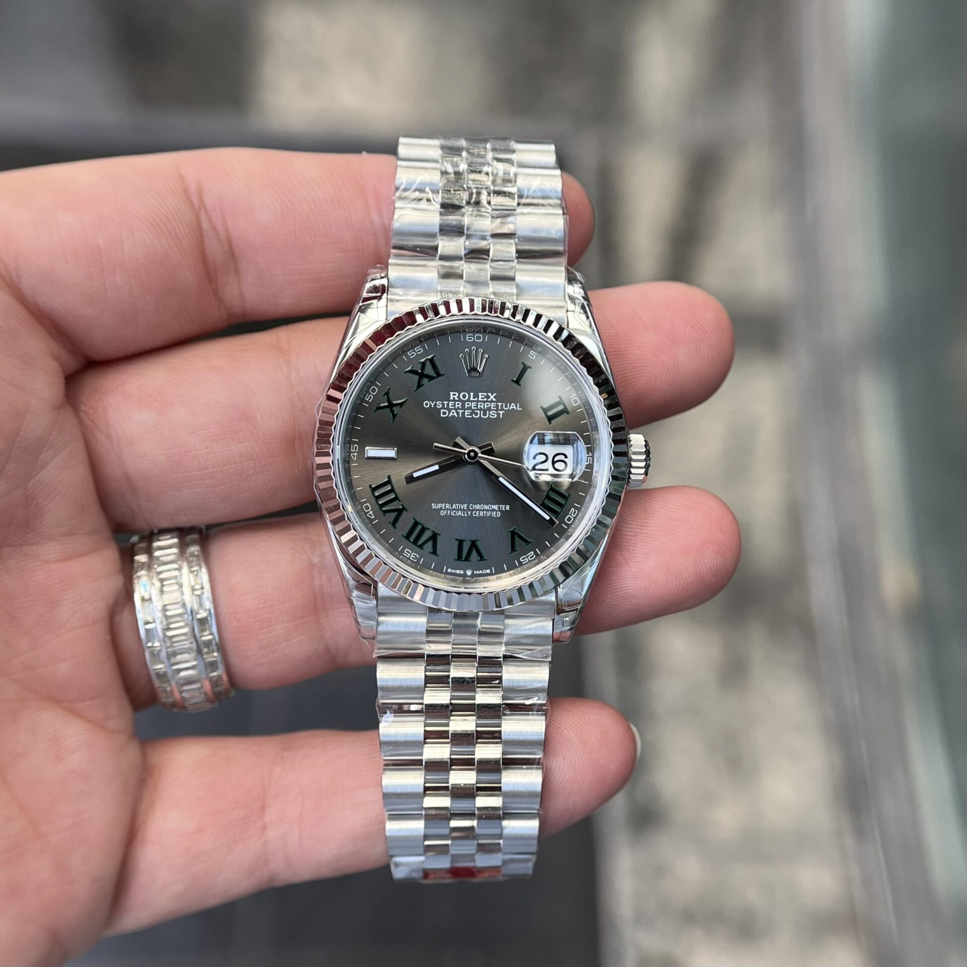 Rolex Datejust 126234 Wimbledon Cadran Gris 36 mm