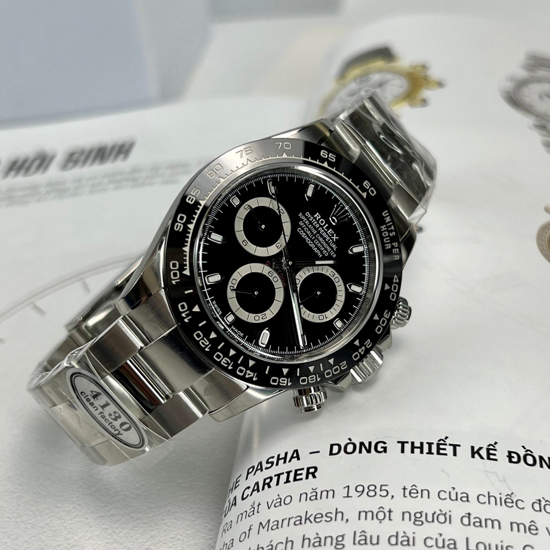 Rolex Daytona Godzilla 116500 Cadran noir 40mm