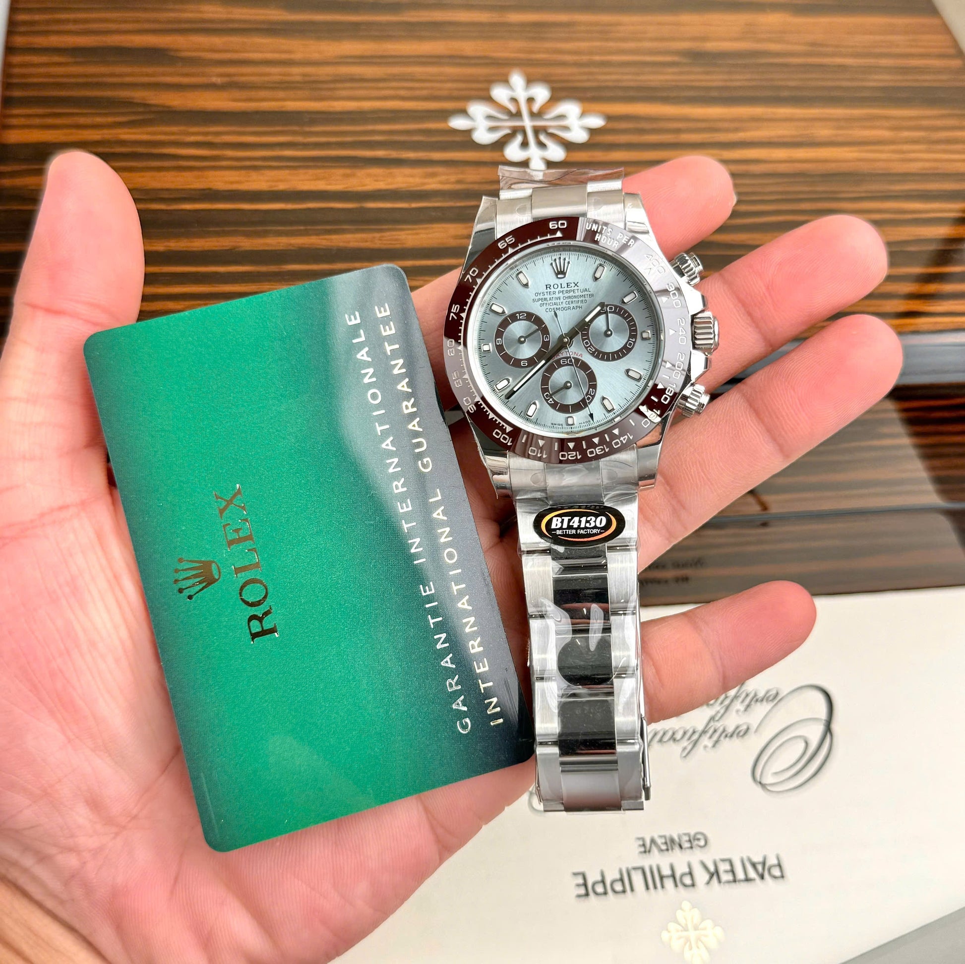 Rolex Daytona 126506 Cadran Bleu glacier 40mm