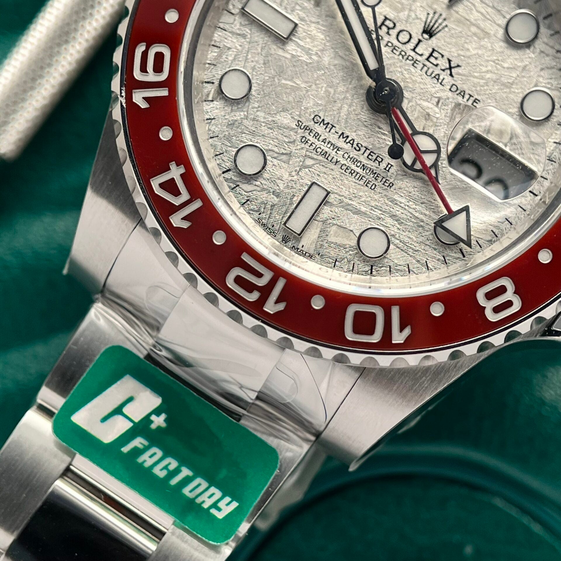 Rolex GMT-Master II 126719BLRO Cadran Météorite 40 mm