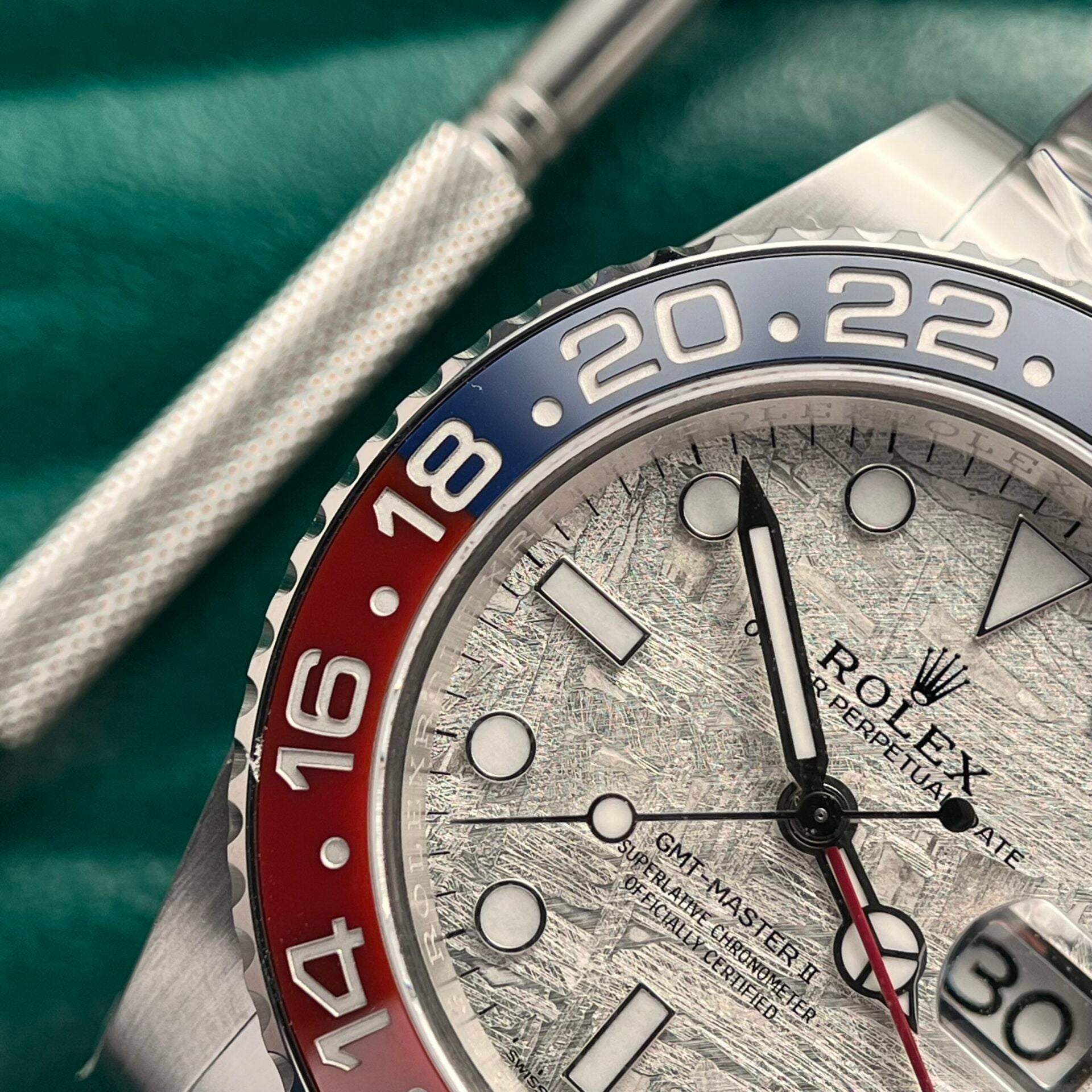Rolex GMT-Master II 126719BLRO Cadran Météorite 40 mm