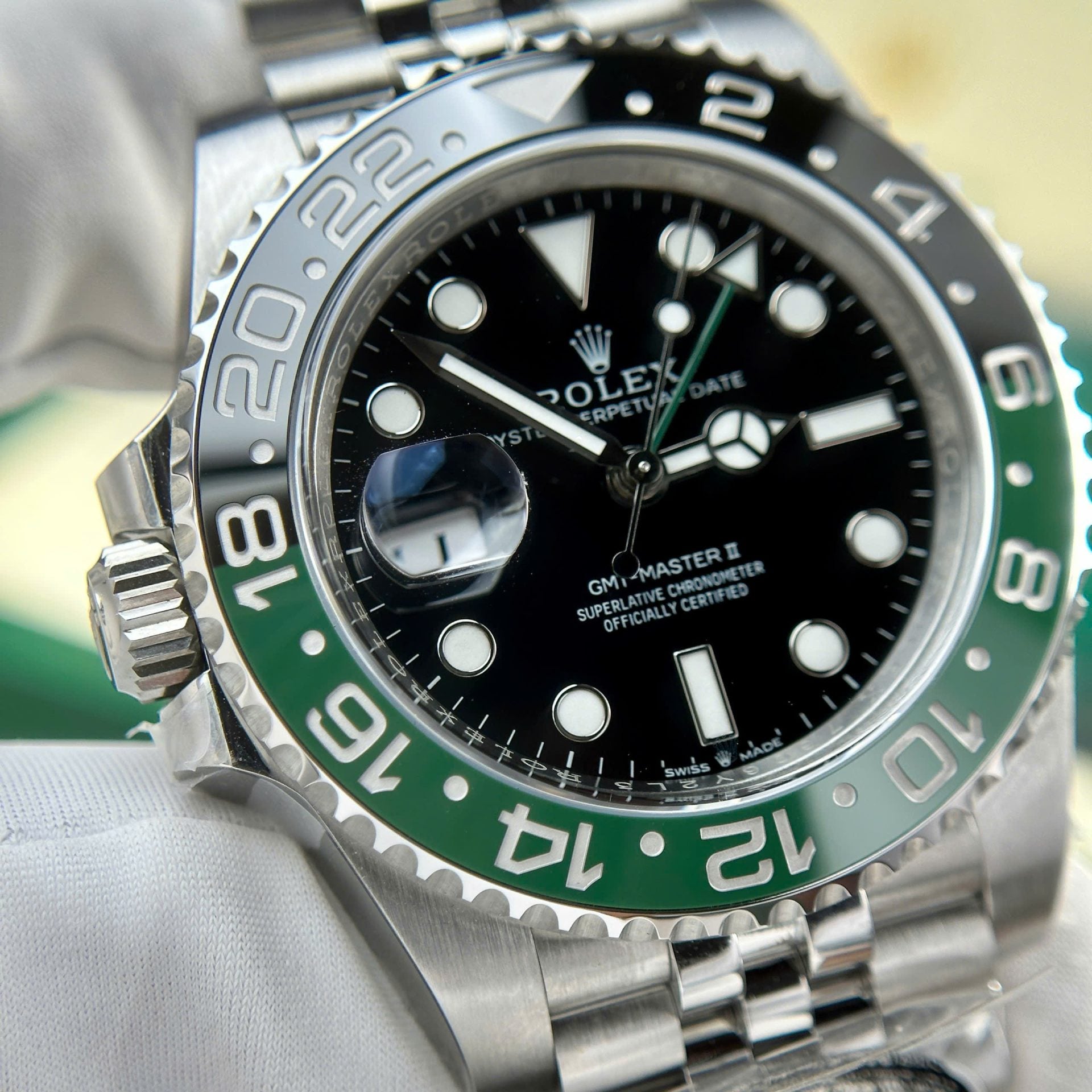 Rolex GMT-Master II Sprite 126720VTNR bracelet Jubilee 40mm