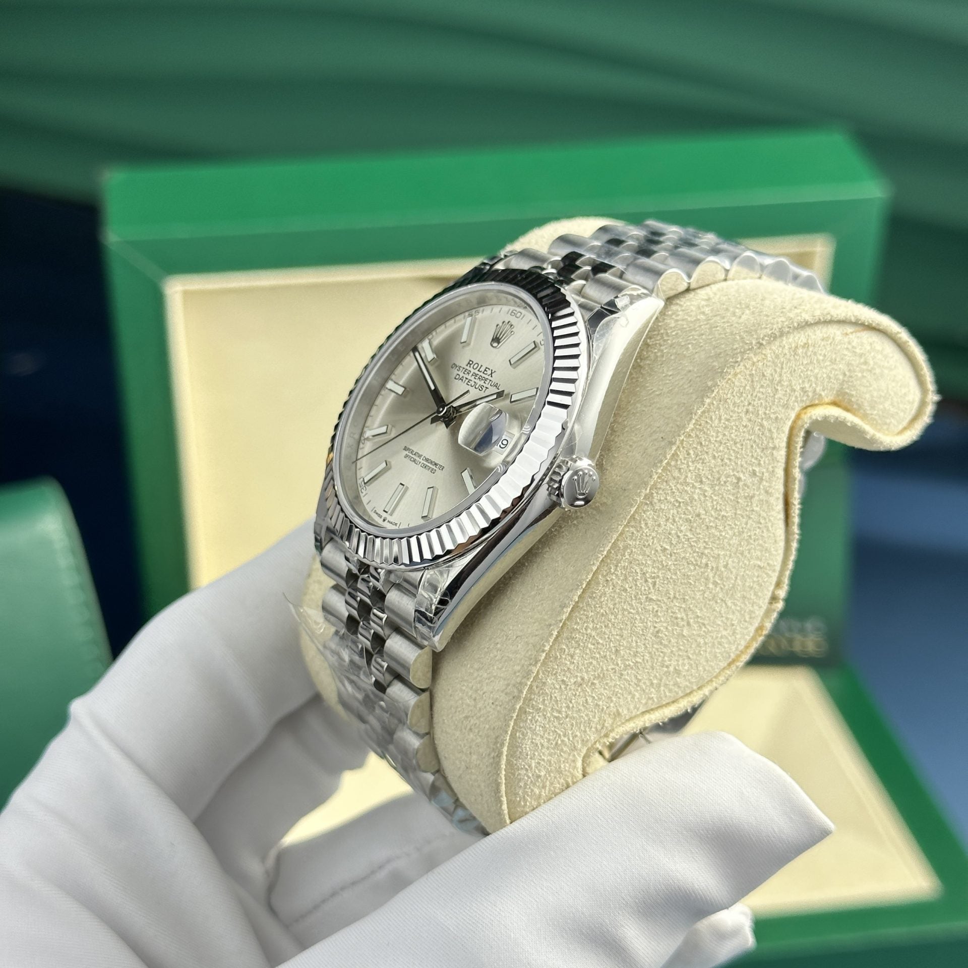 Rolex DateJust 126334 Cadran argenté 41 mm