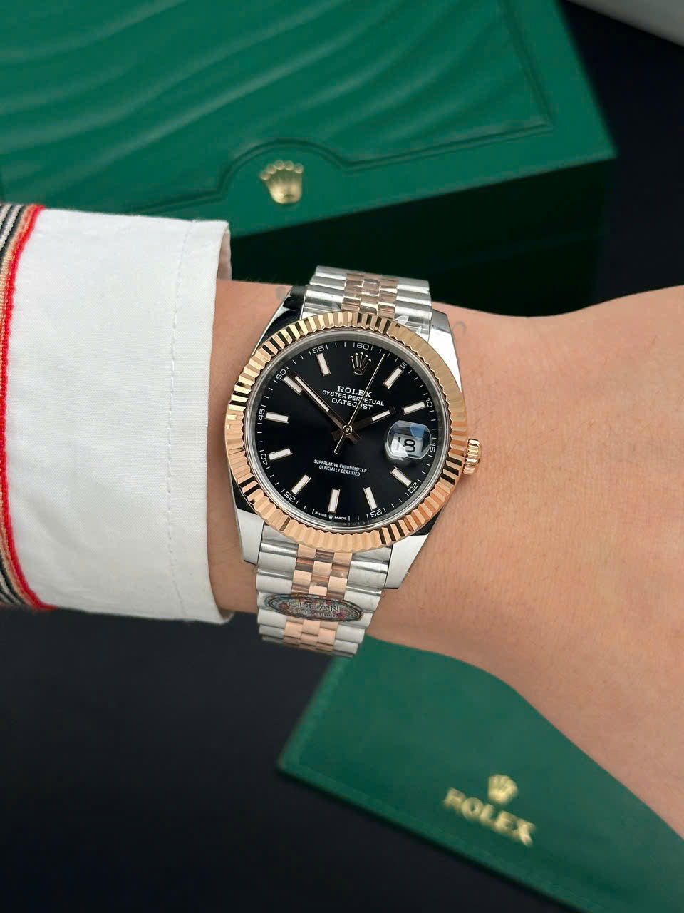 Rolex DateJust 126331 Cadran noir 41mm