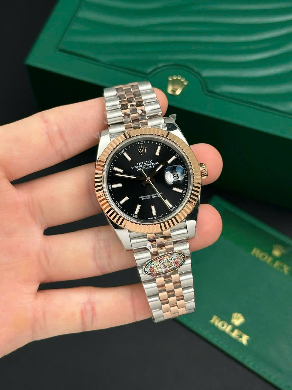 Rolex DateJust 126331 Cadran noir 41mm