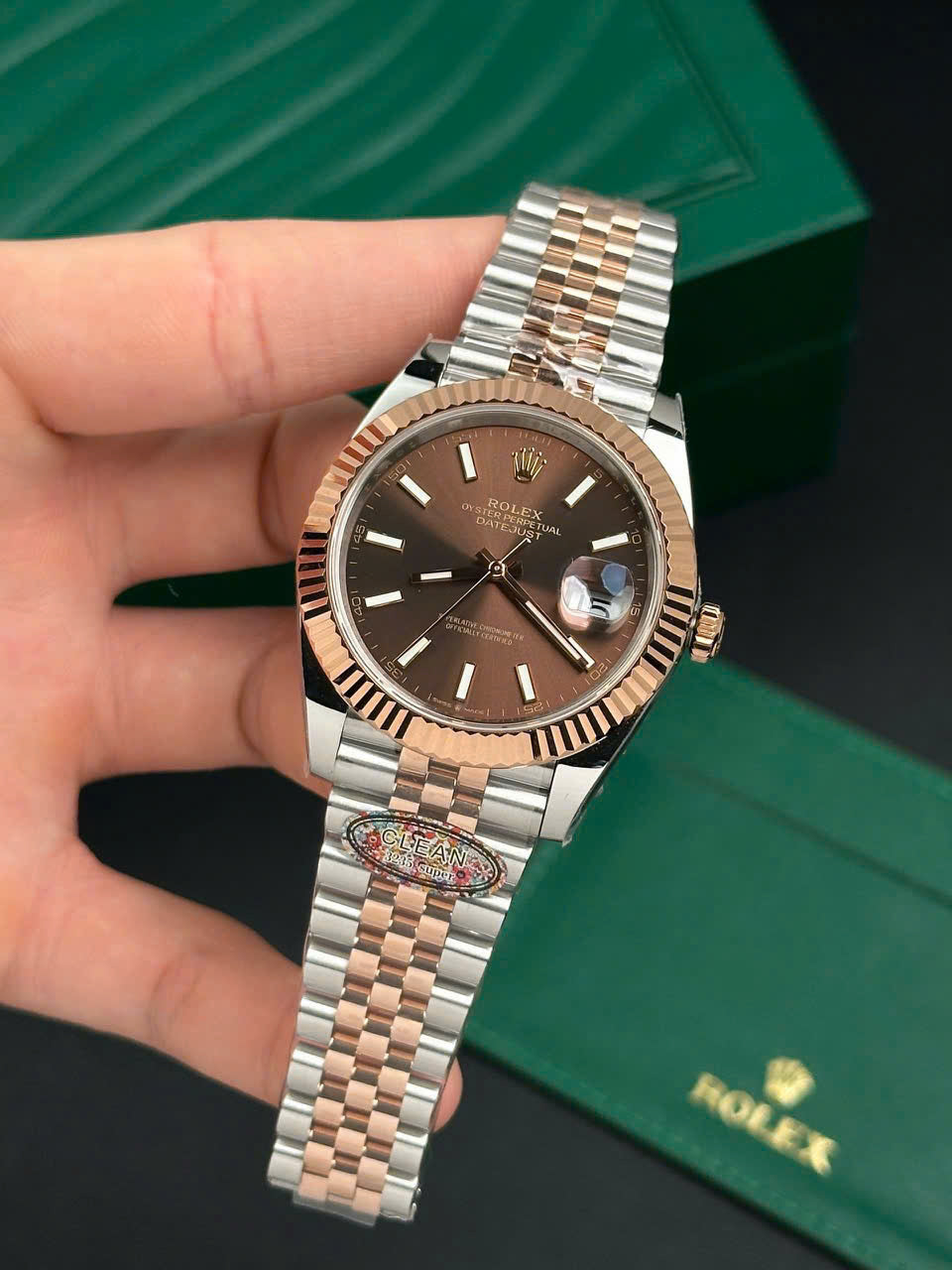 Rolex DateJust 126331 Cadran chocolat 41mm