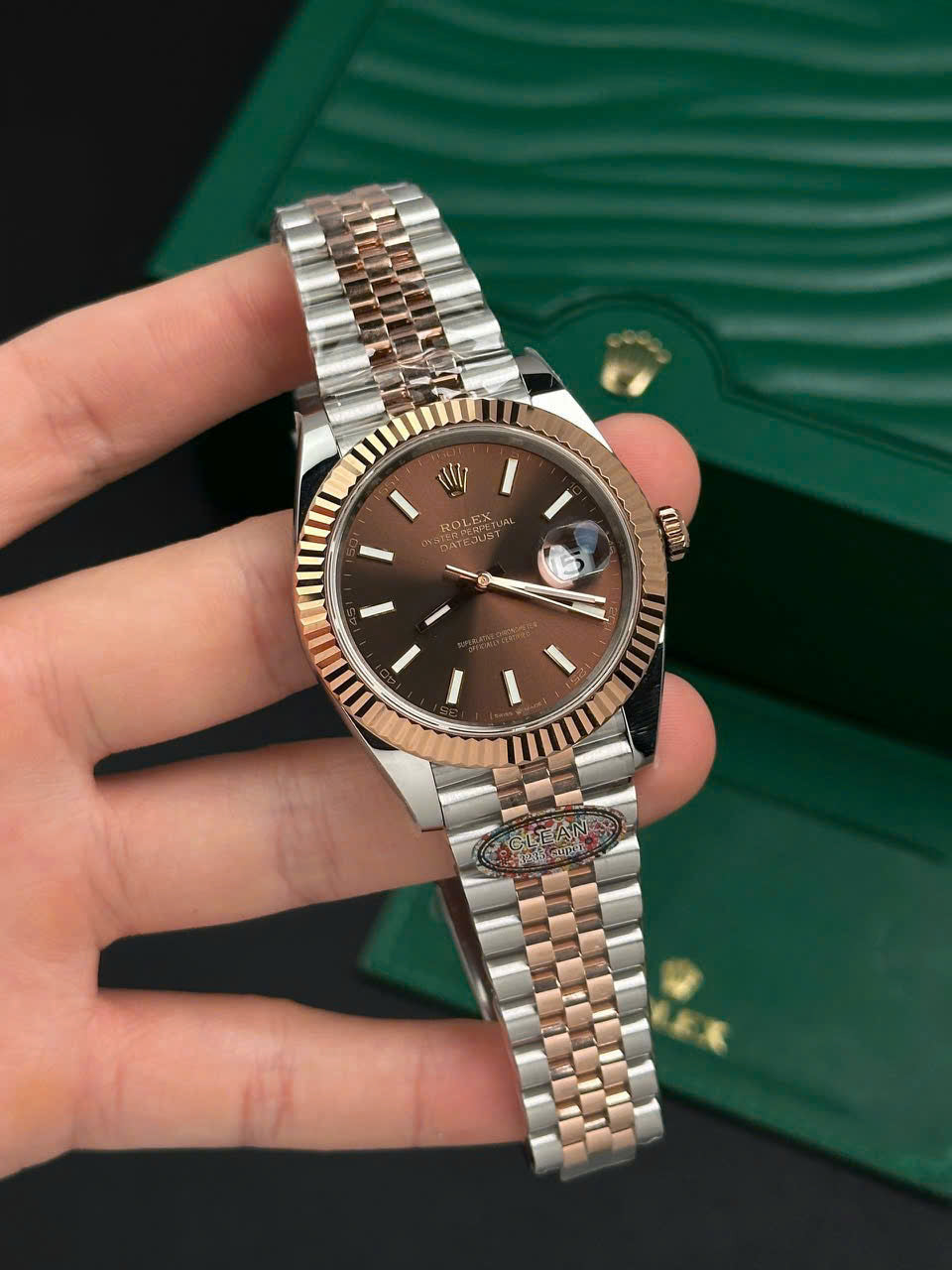 Rolex DateJust 126331 Cadran chocolat 41mm
