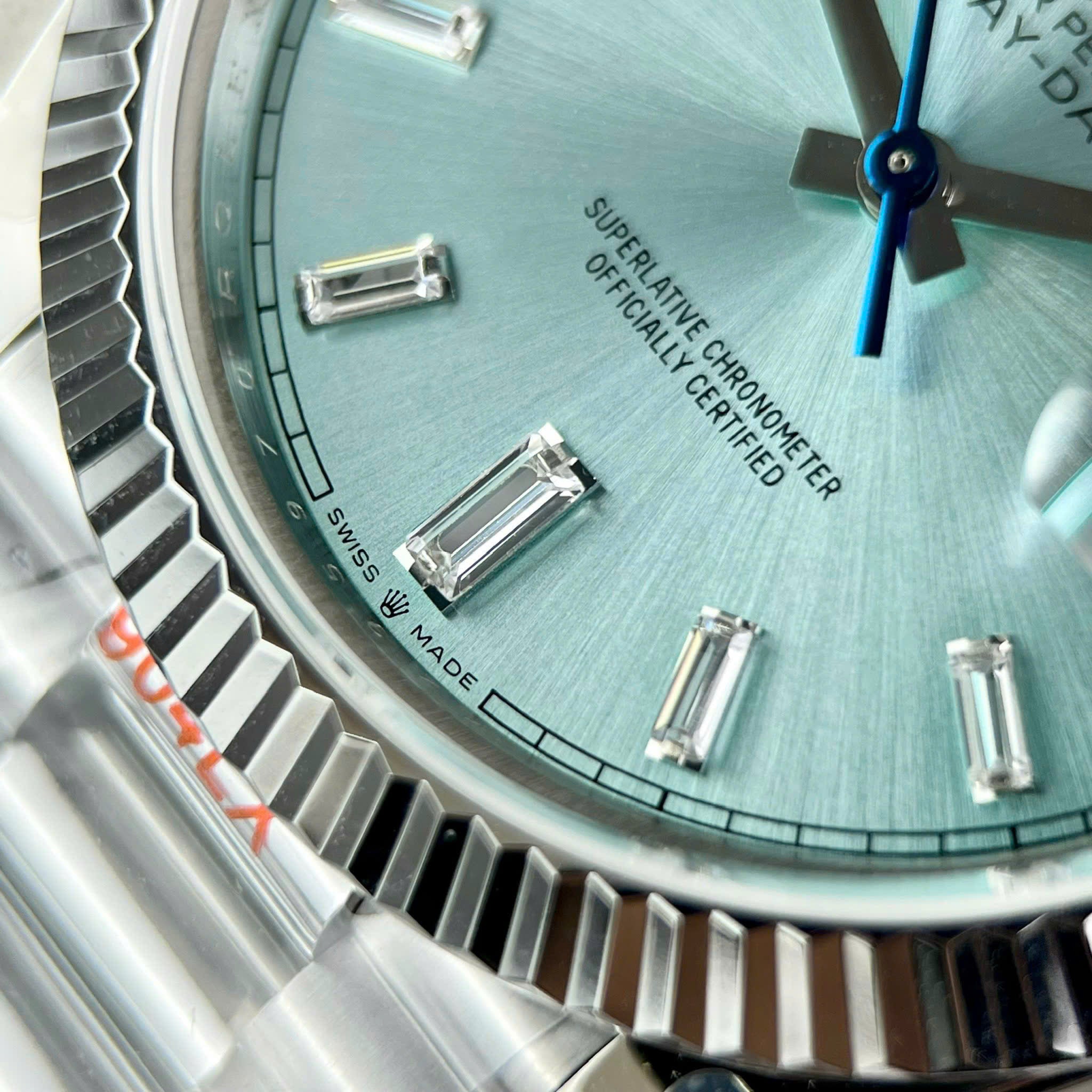 Rolex Day-Date 228236 Cadran bleu glacier V3 40mm