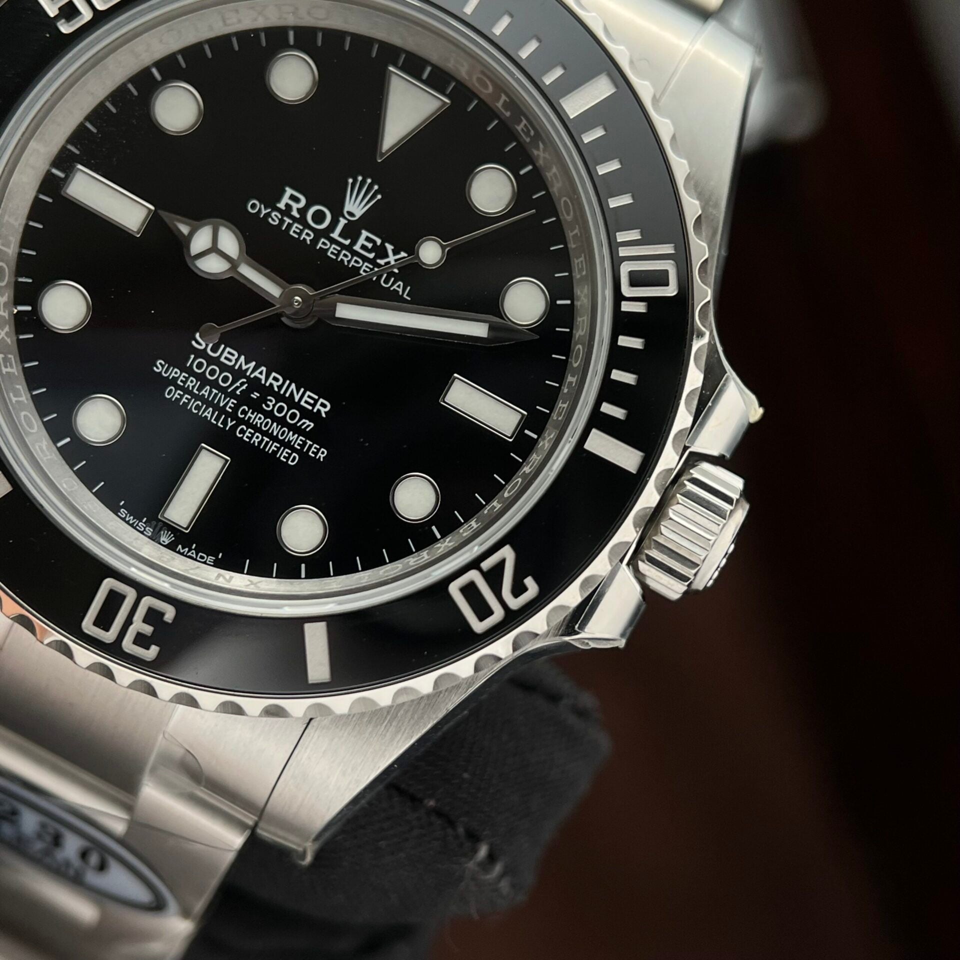 Rolex Submariner 124060 Sans Date Cadran noir 40 mm