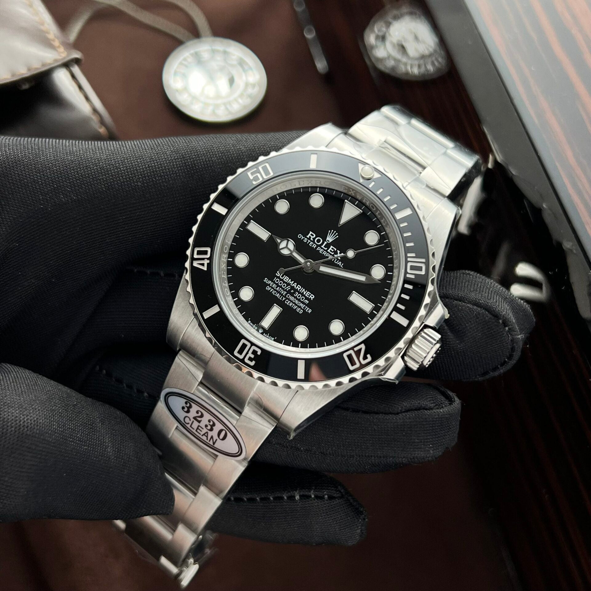 Rolex Submariner 124060 Sans Date Cadran noir 40 mm