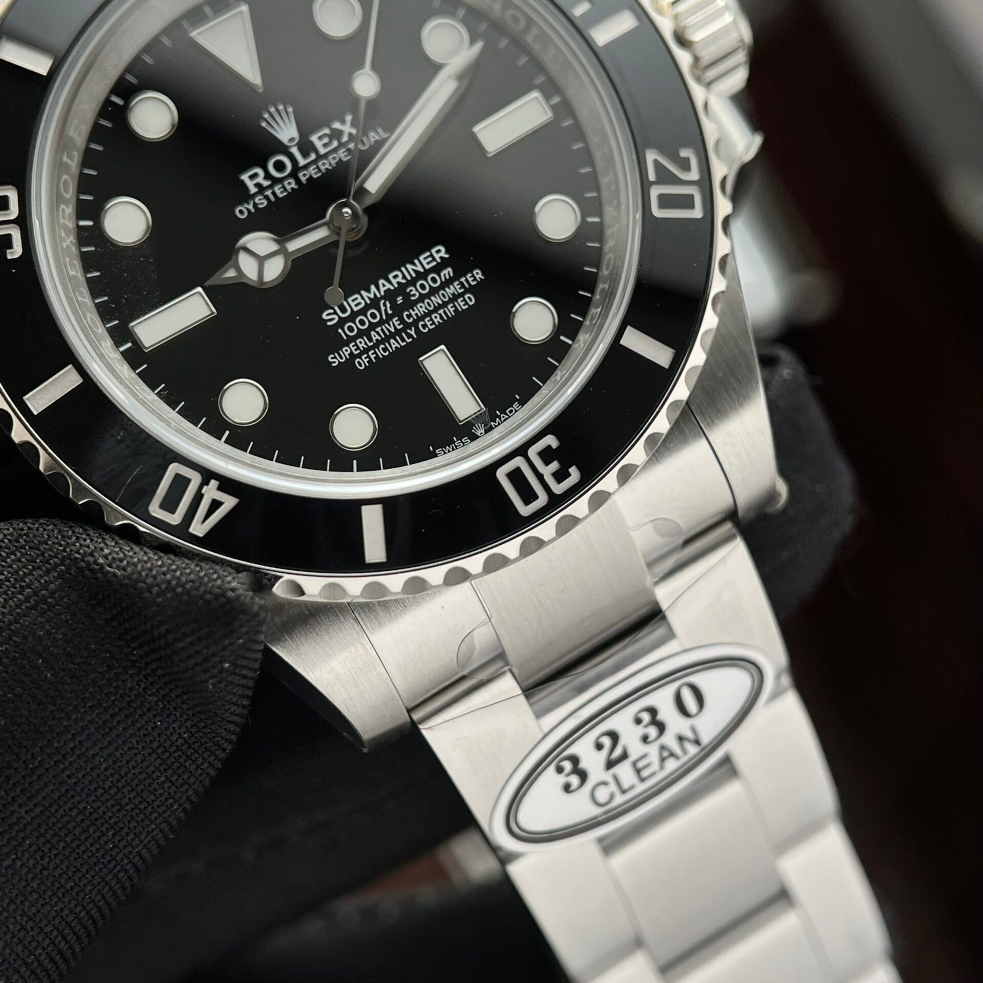 Rolex Submariner 124060 Sans Date Cadran noir 40 mm