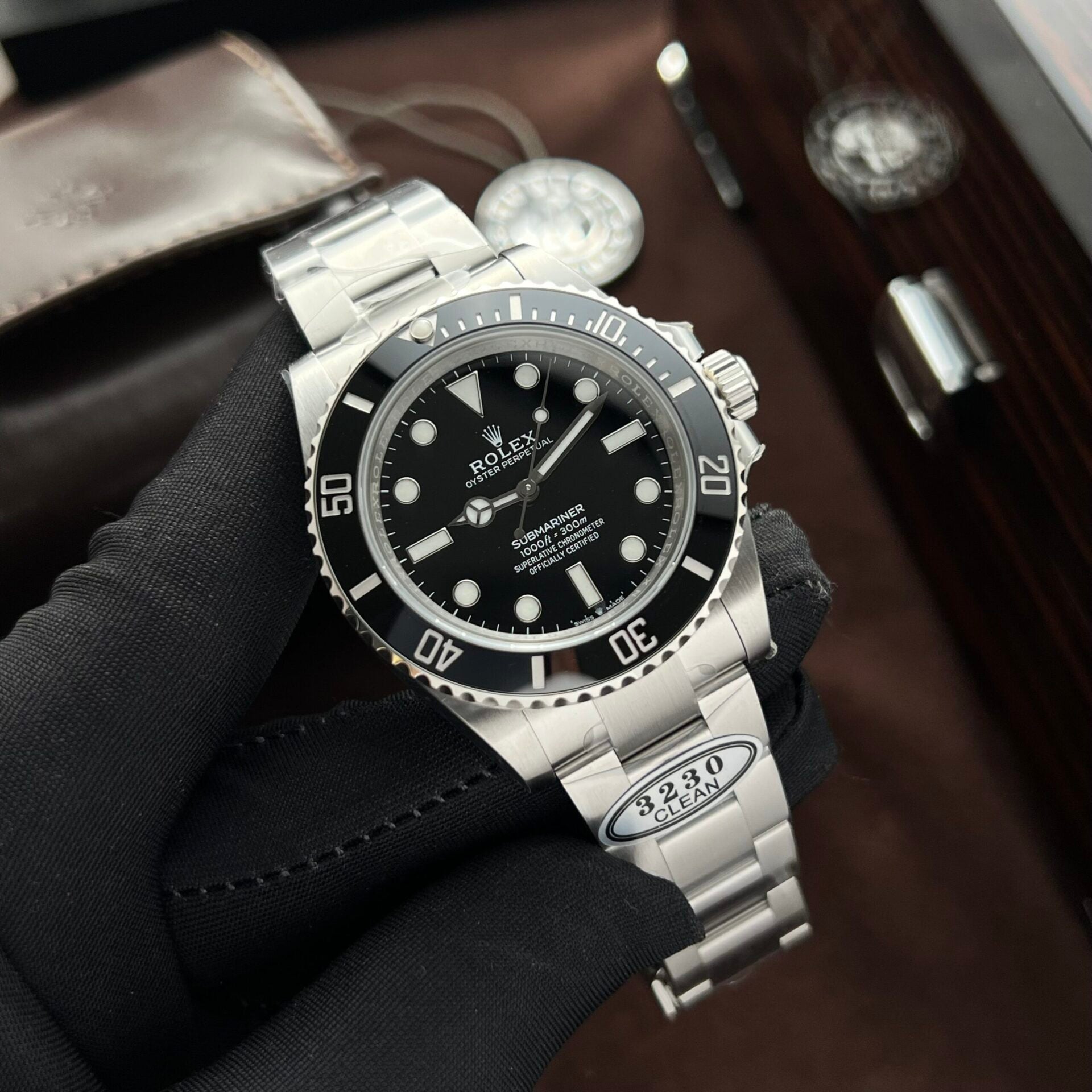 Rolex Submariner 124060 Sans Date Cadran noir 40 mm