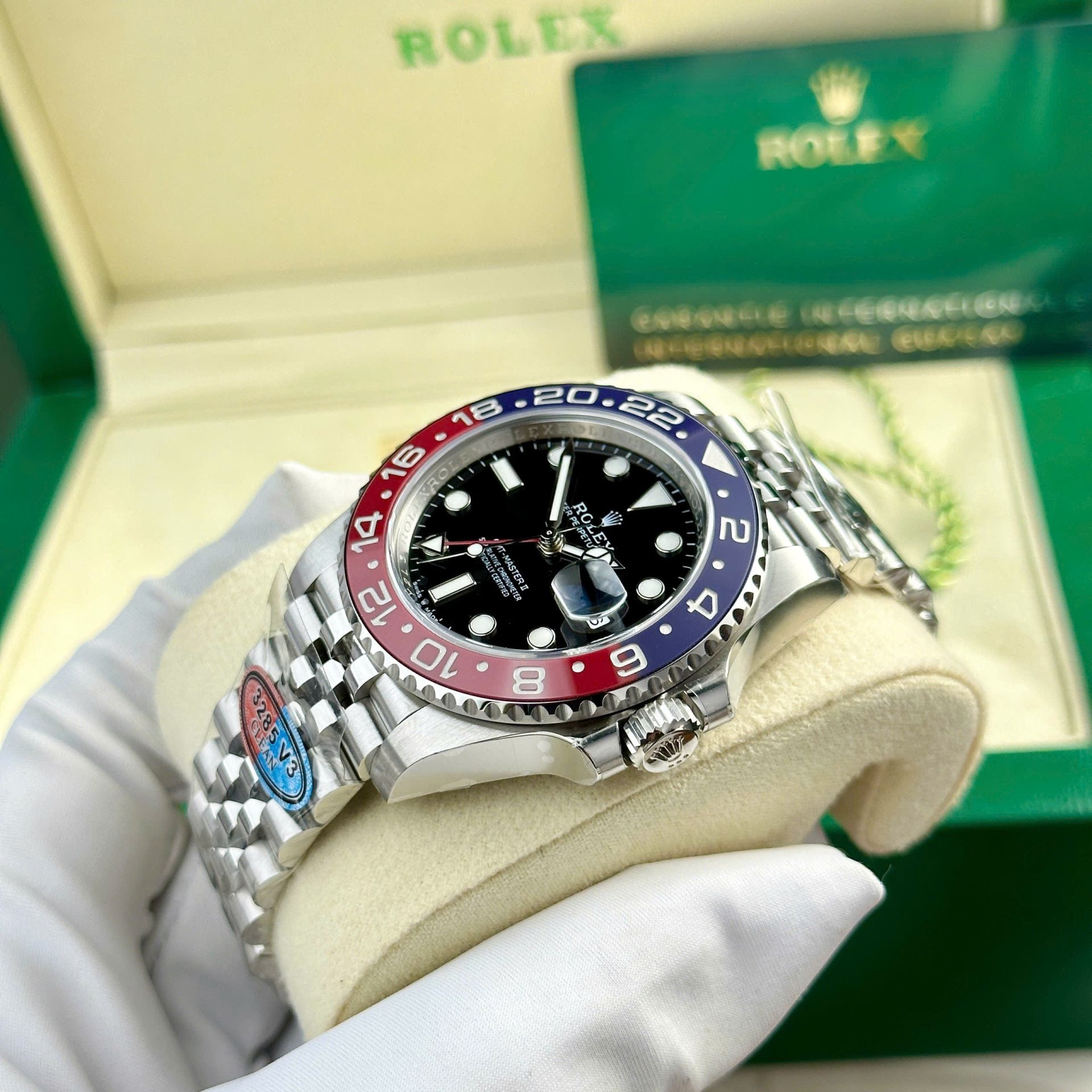 Rolex Pepsi GMT-Master II 126710blro V3 40 mm