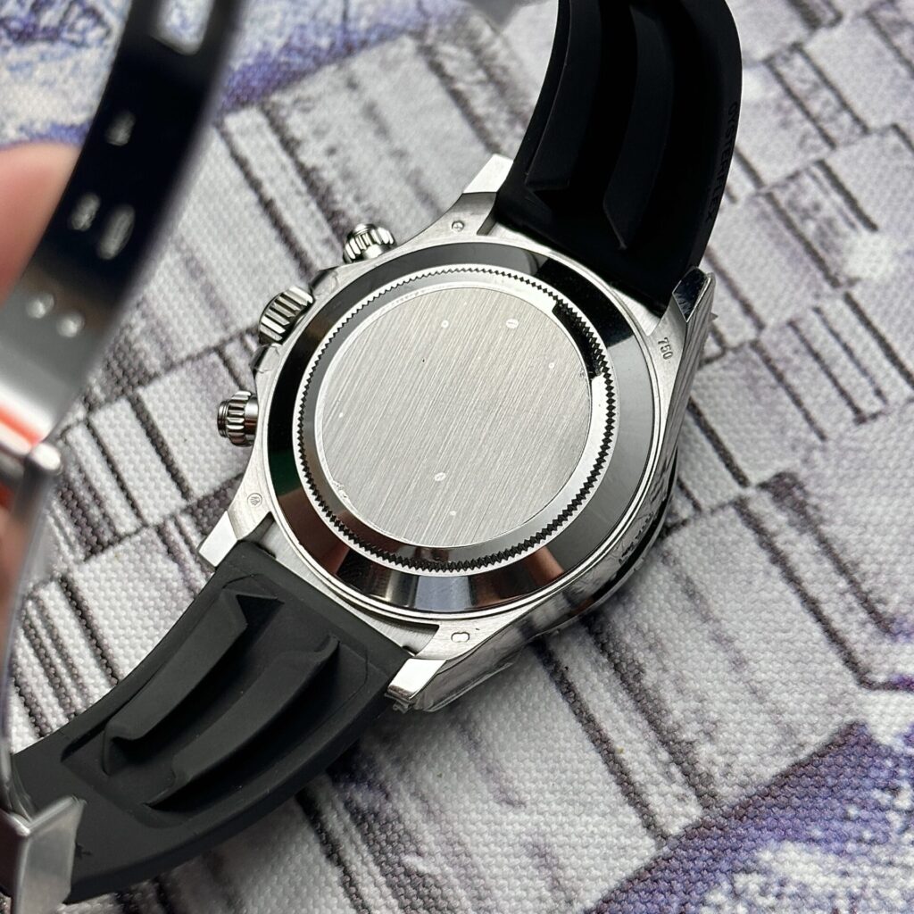 Rolex Daytona 116519 Cadran Rubellite Bracelet en caoutchouc 40 mm