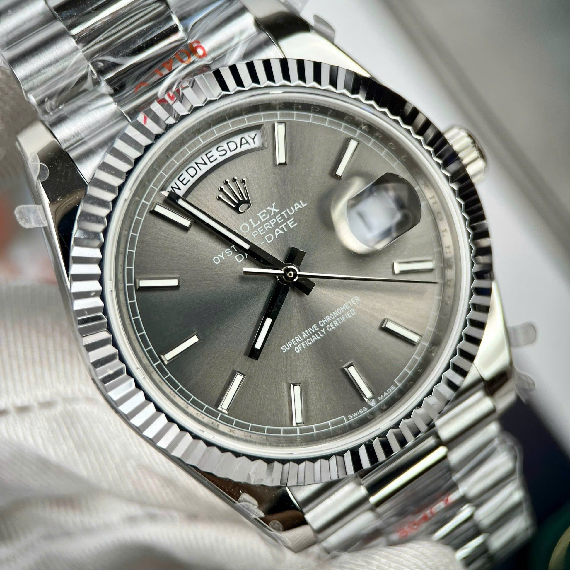 Rolex Day-Date 228236 Cadran gris v3 40mm