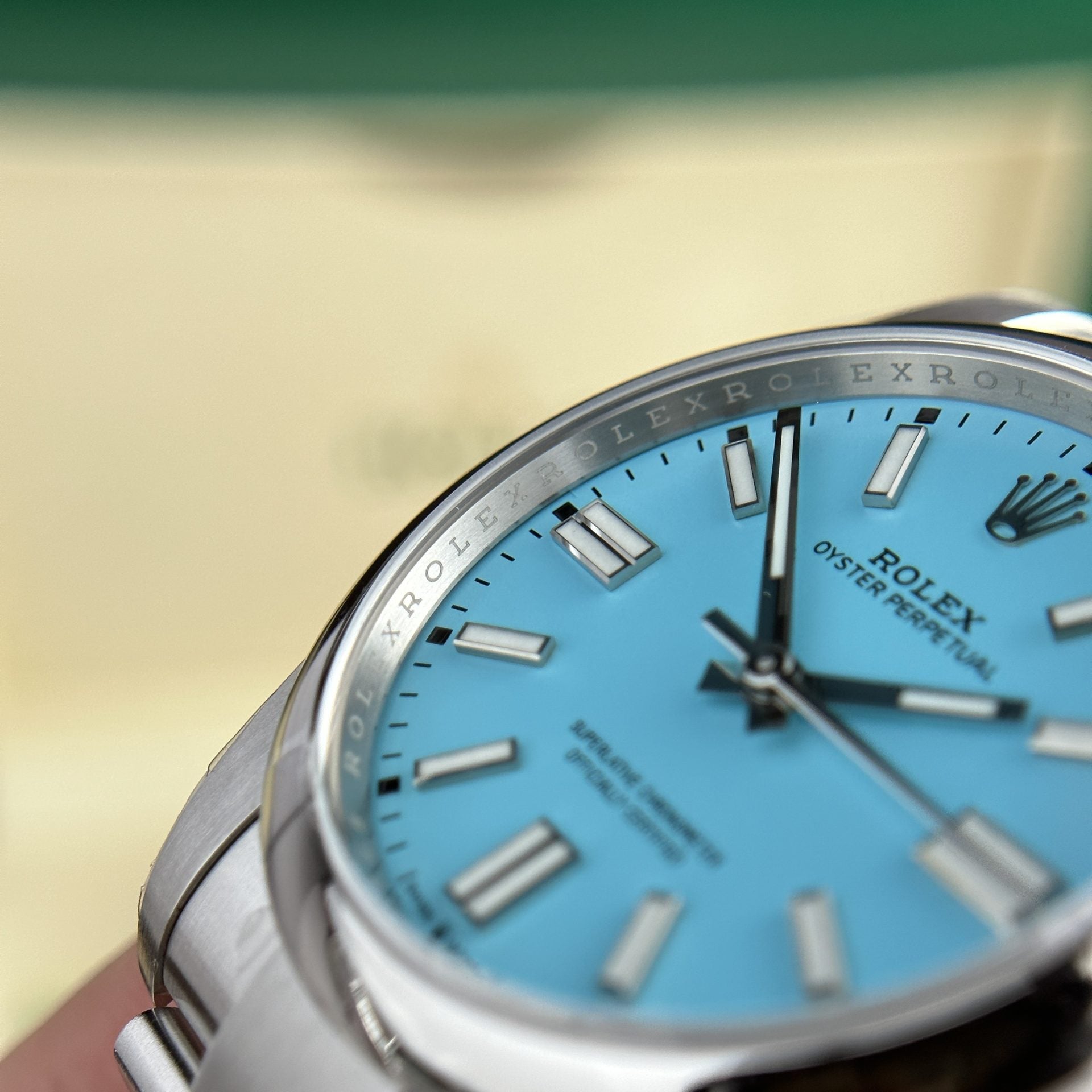 Rolex Oyster Perpetual 124300 Ice Dial 41 mm