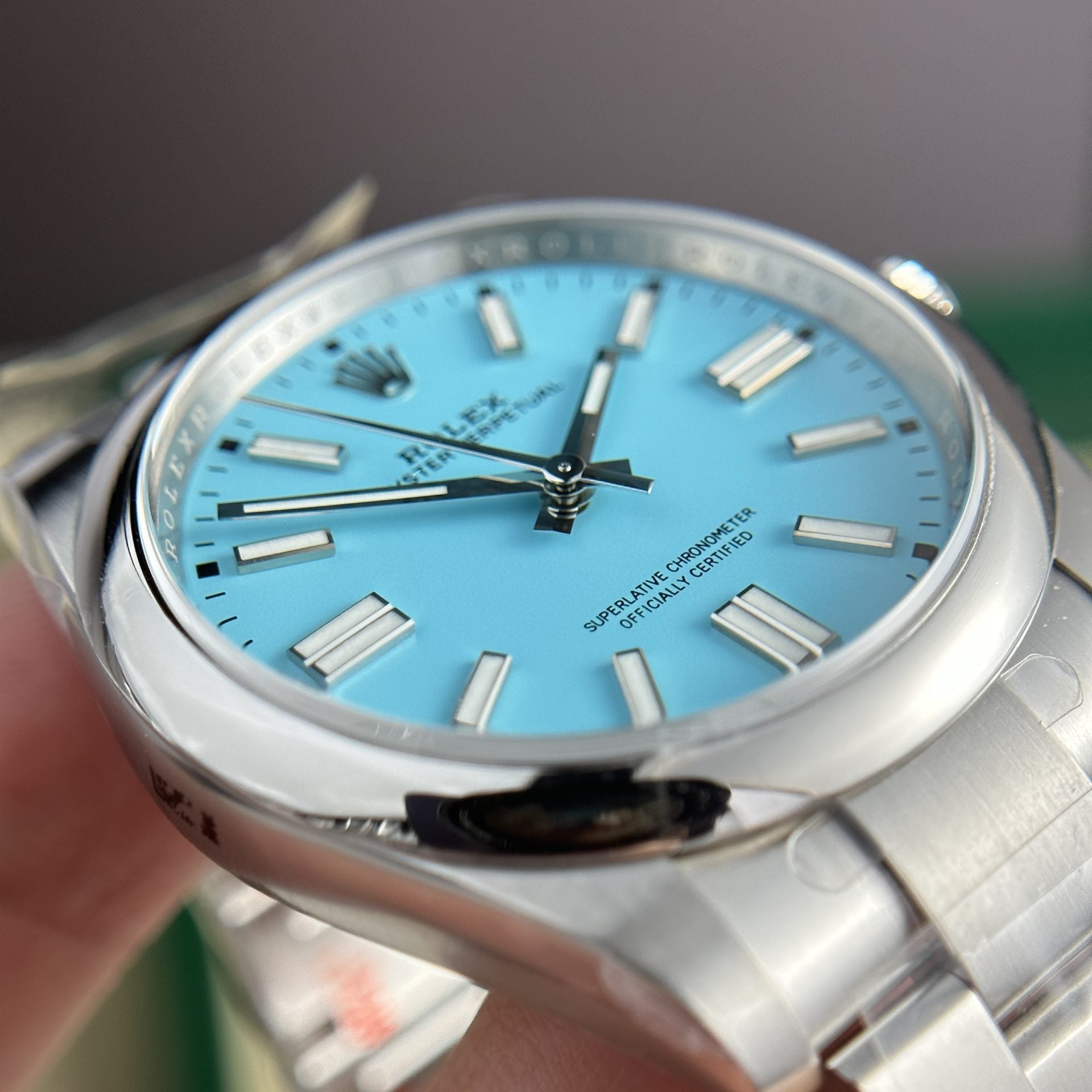 Rolex Oyster Perpetual 124300 Ice Dial 41 mm