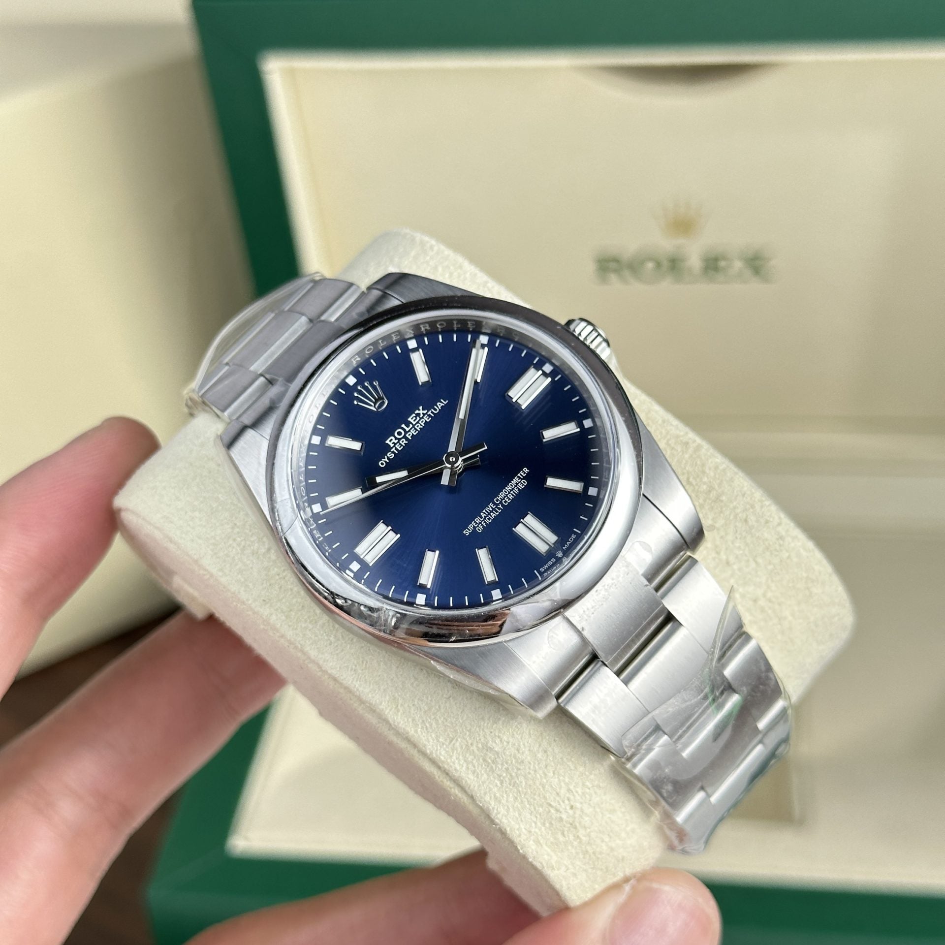 Rolex Oyster Perpetual 124300 Cadran Bleu 41 mm