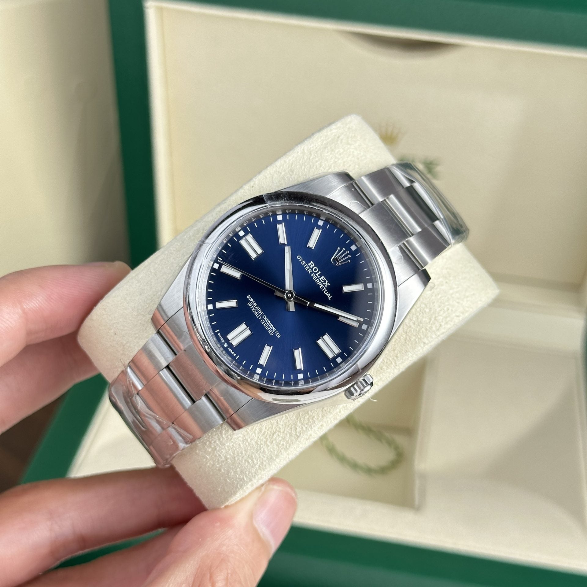 Rolex Oyster Perpetual 124300 Cadran Bleu 41 mm