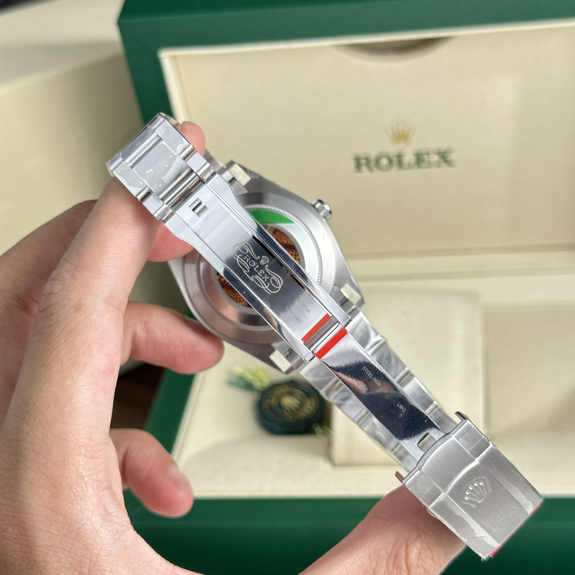 Rolex Oyster Perpetual 124300 Cadran jaune 41 mm