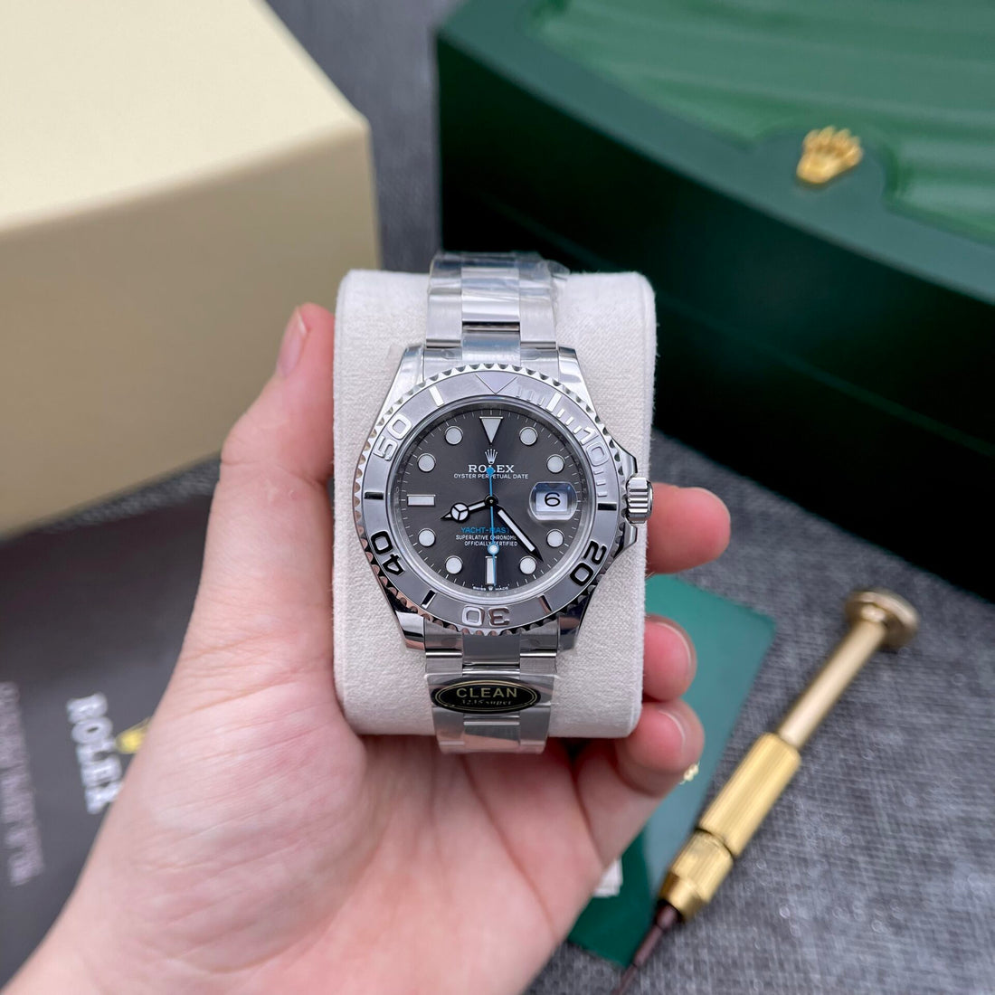 Rolex Yacht-Master 116622 Cadran gris 40mm