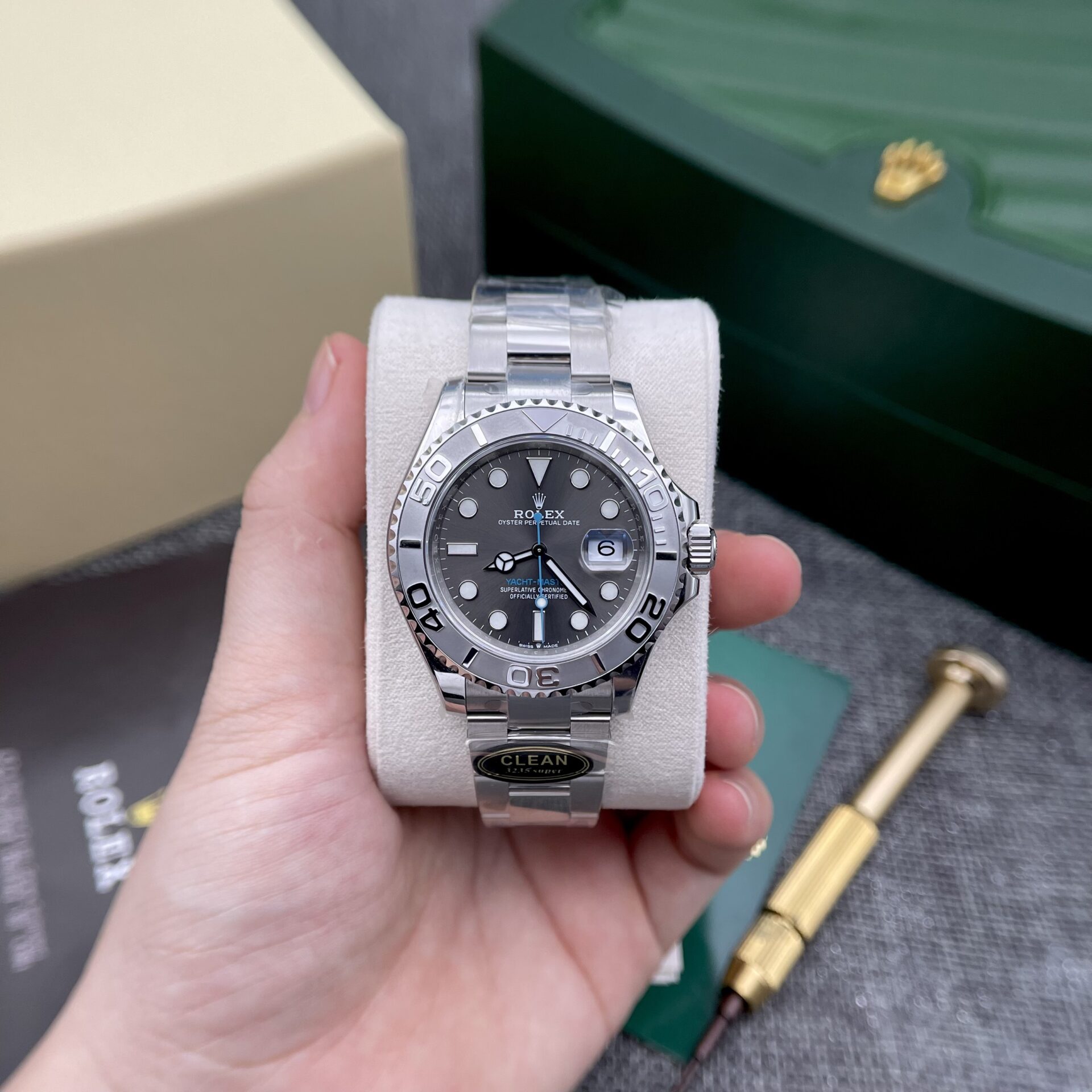 Rolex Yacht-Master 116622 Cadran gris 40mm