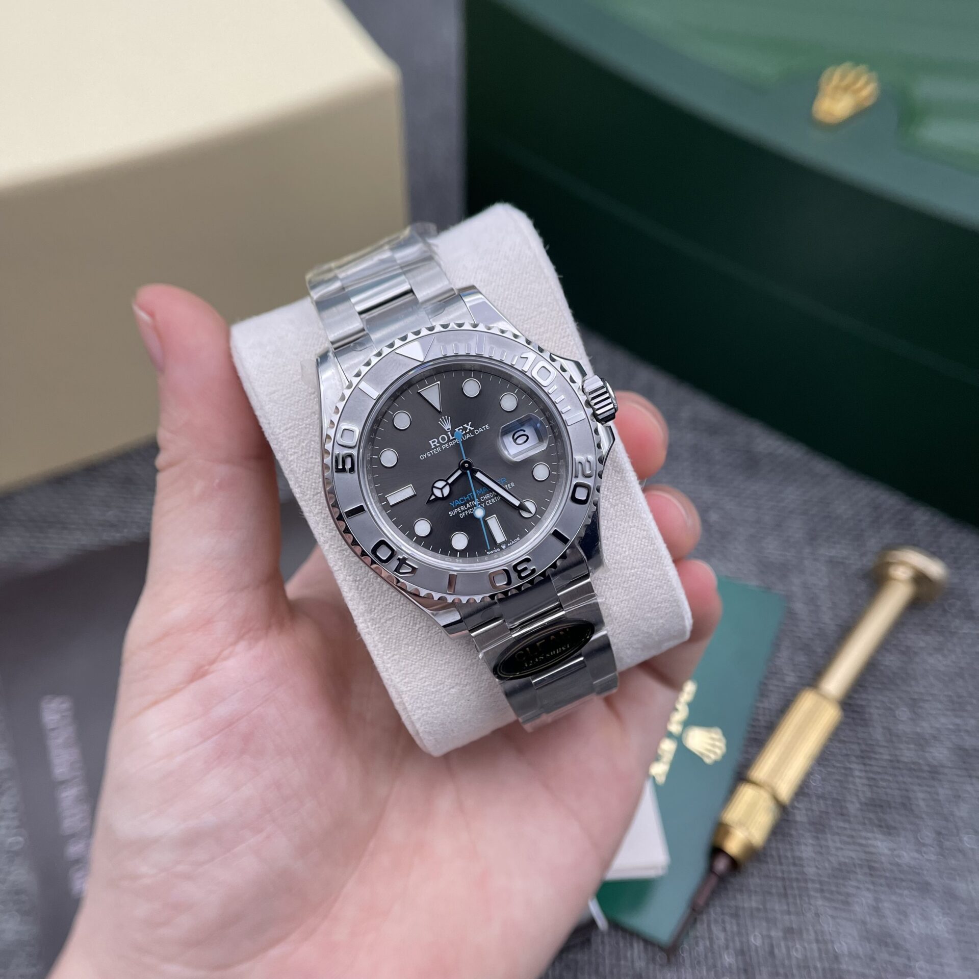 Rolex Yacht-Master 116622 Cadran gris 40mm