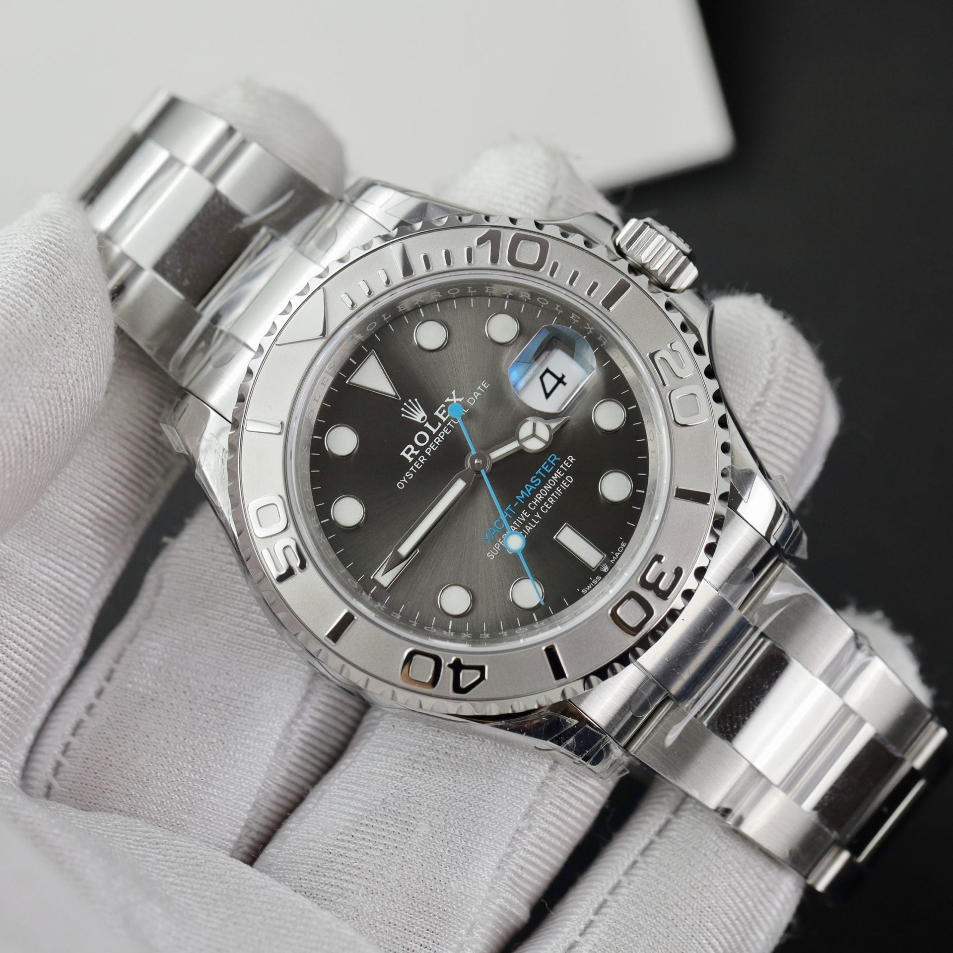 Rolex Yacht-Master 268622 Cadran gris 40 mm