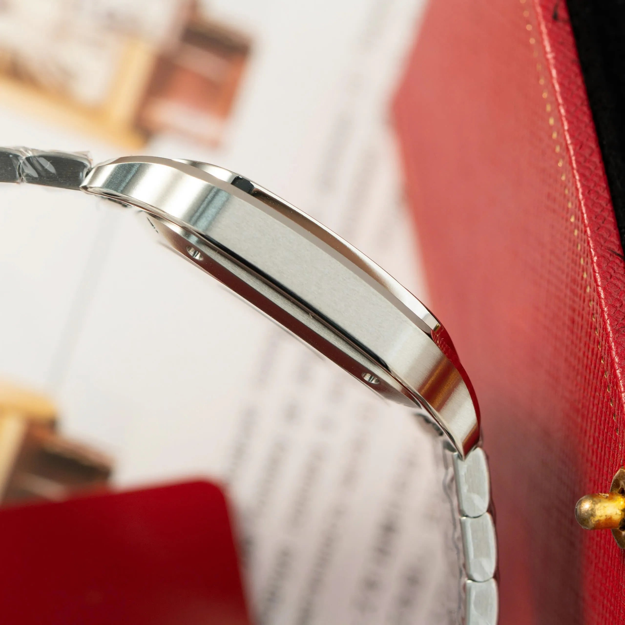 Cartier Santos WSA0065 Cadran Marron 35 mm