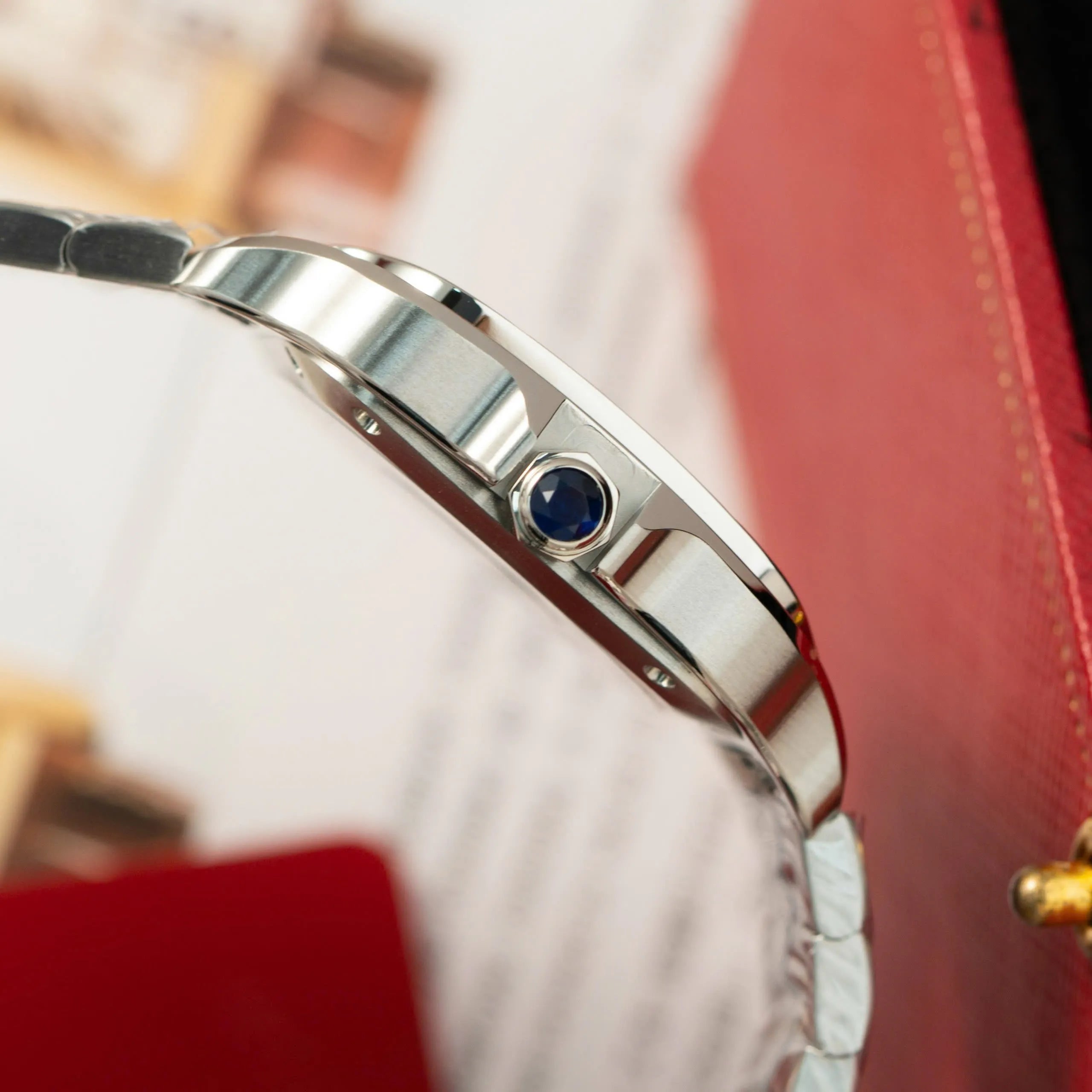 Cartier Santos WSA0065 Cadran Marron 35 mm