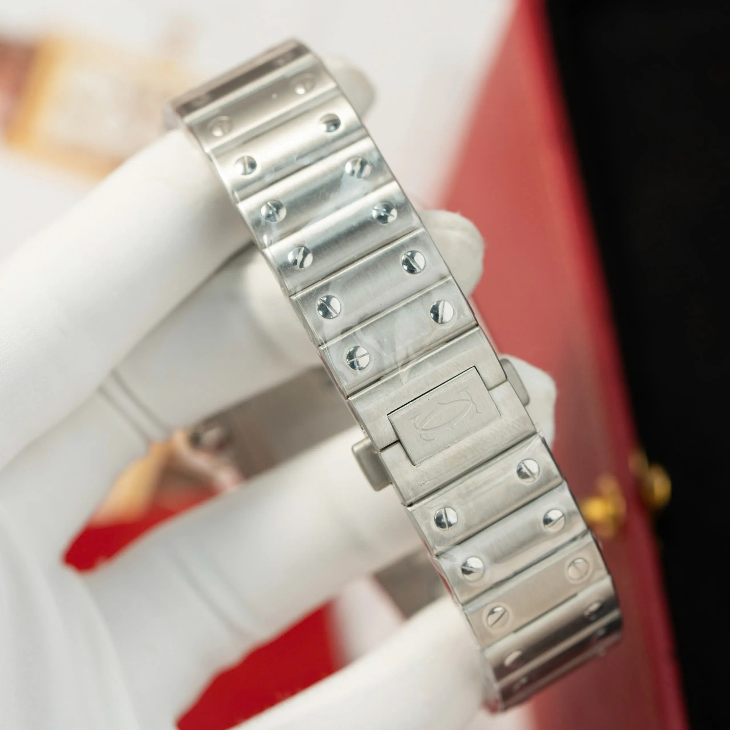 Cartier Santos WSA0065 Cadran Marron 35 mm