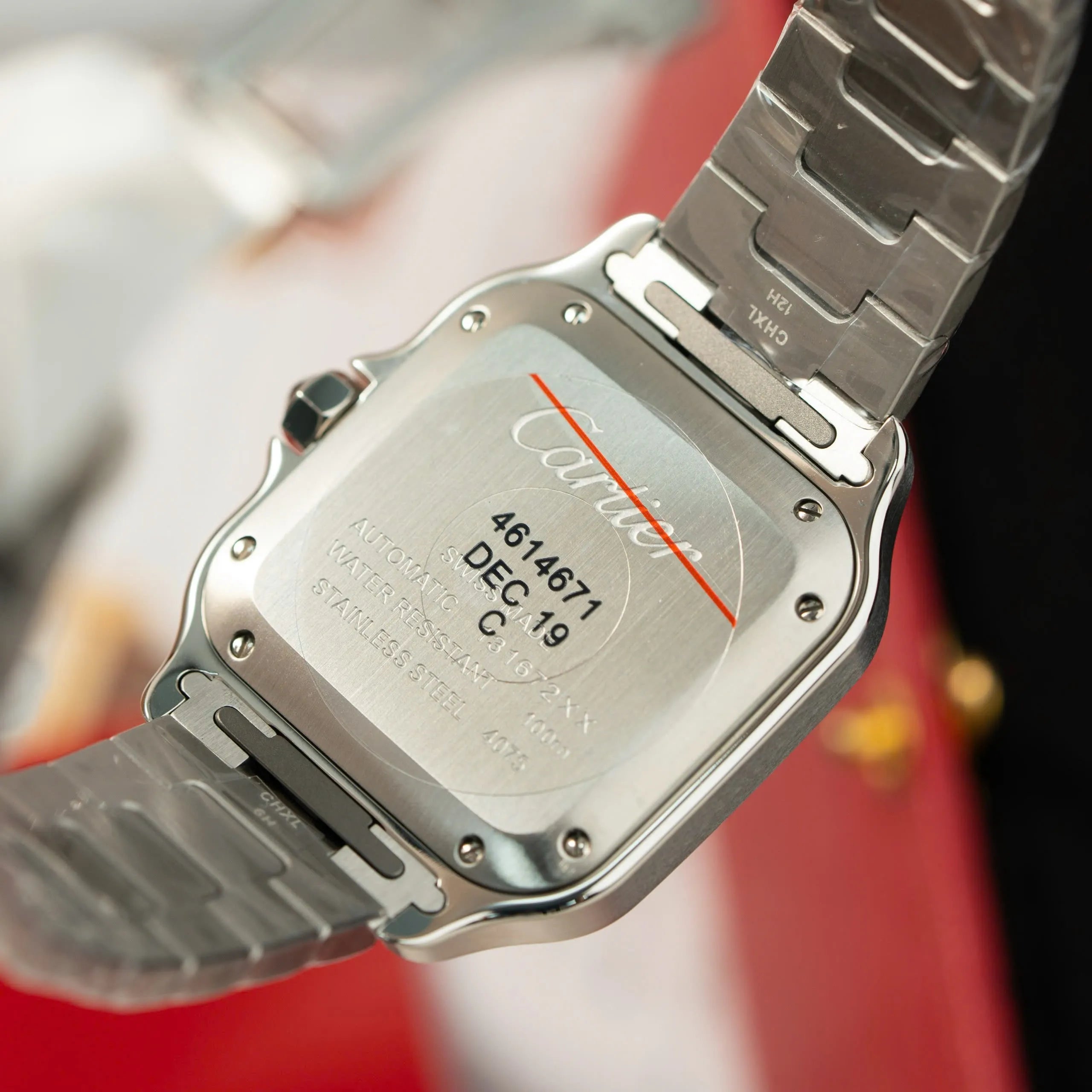 Cartier Santos WSA0065 Cadran Marron 35 mm
