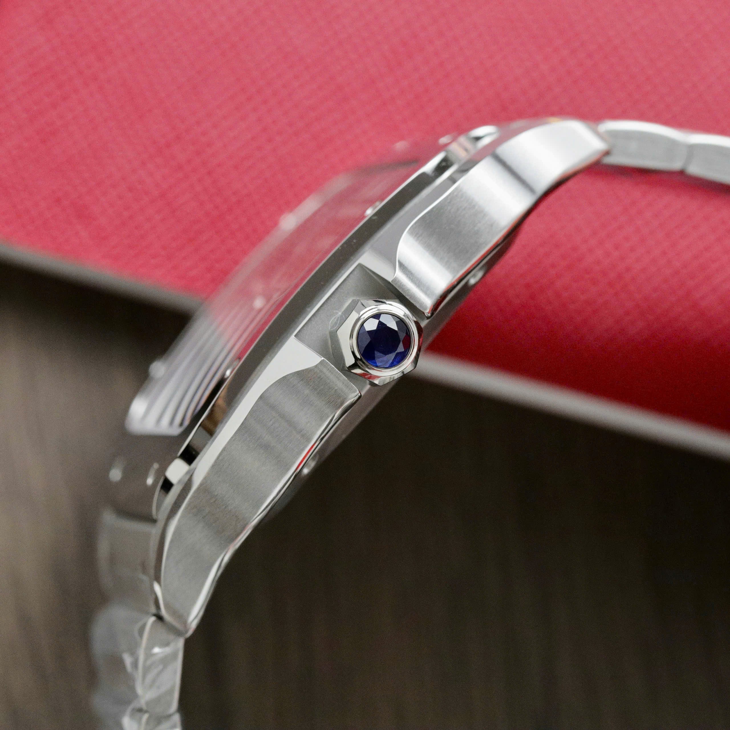 Cartier Santos WSSA0064 Cadran Marron 39,8 mm