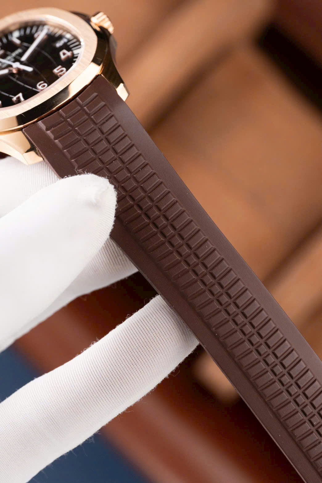 Patek Philippe Aquanaut 5167 Cadran marron Bracelet caoutchouc BBF Factory 40 mm