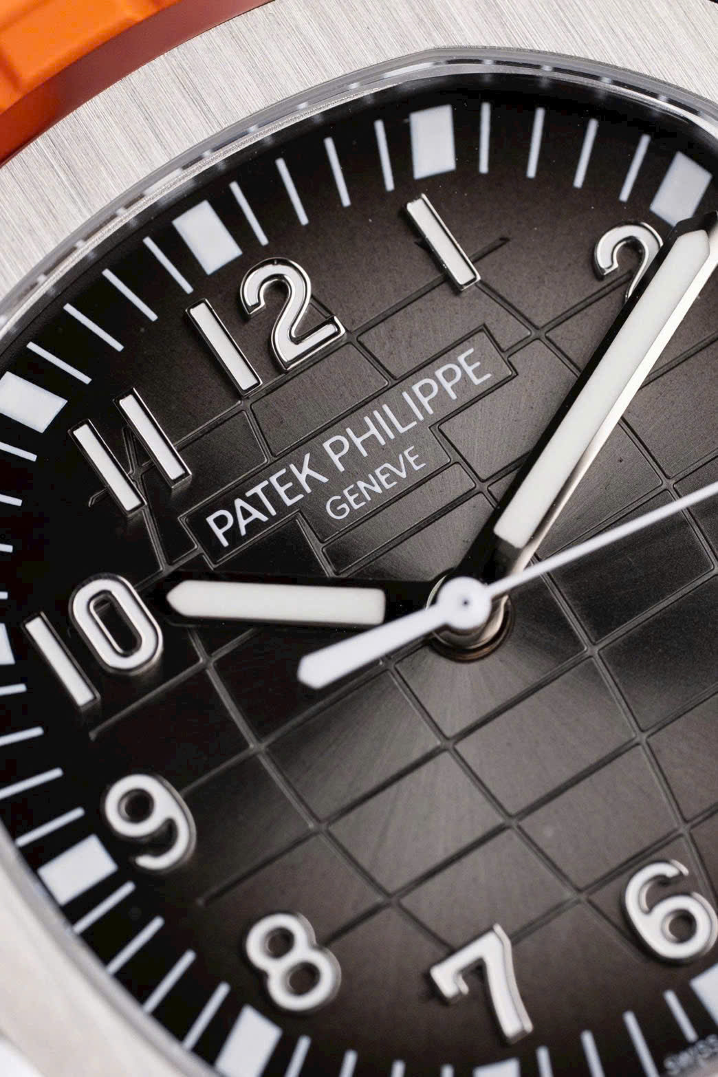 Bracelet en caoutchouc orange BBF Factory pour montre Patek Philippe Aquanaut 5167, 40 mm
