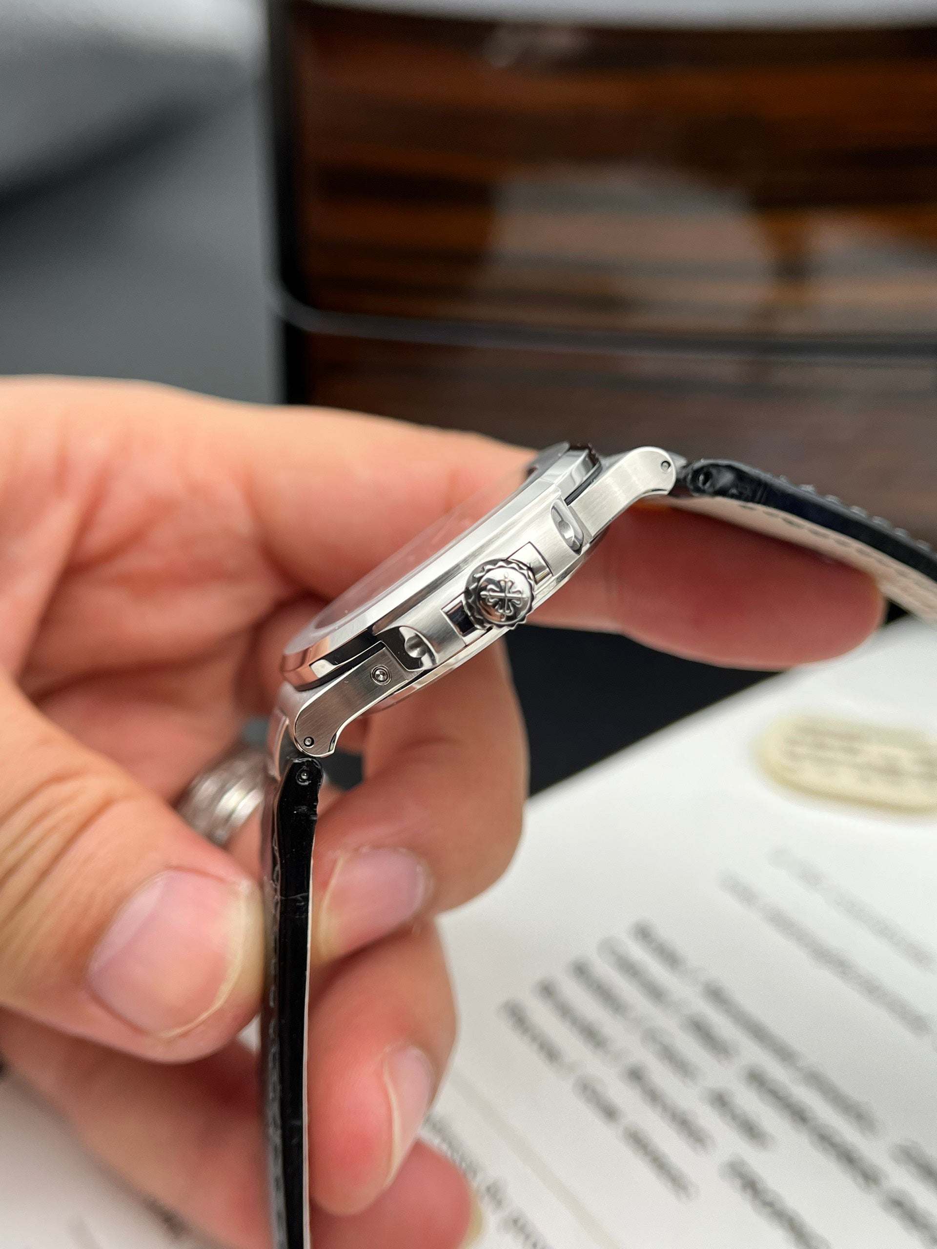 Patek Philippe Nautilus 5712 bracelet cuir GR Factory 40 mm