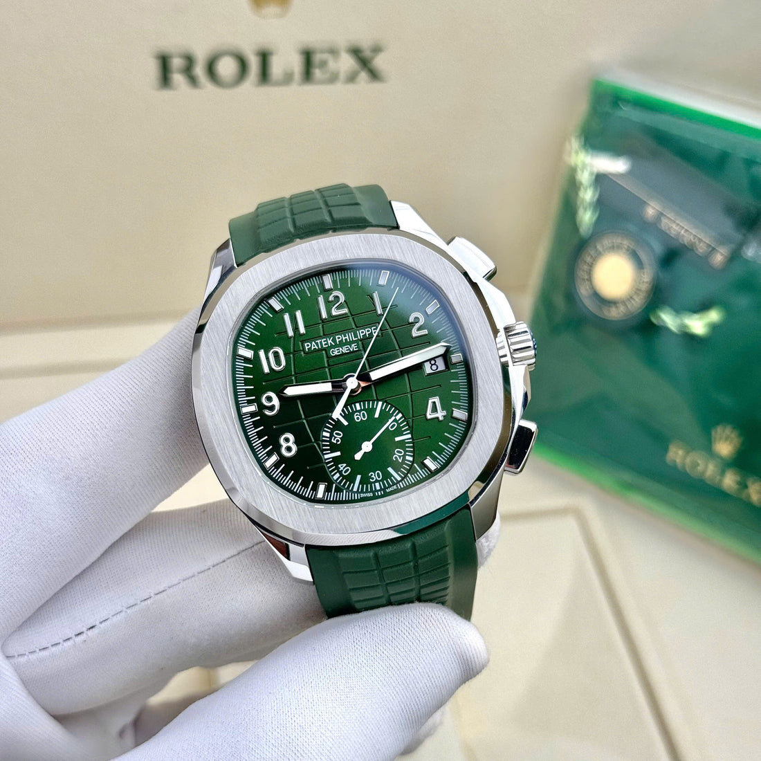 Patek Philippe Aquanaut 5968G Cadran Vert 42,2 mm