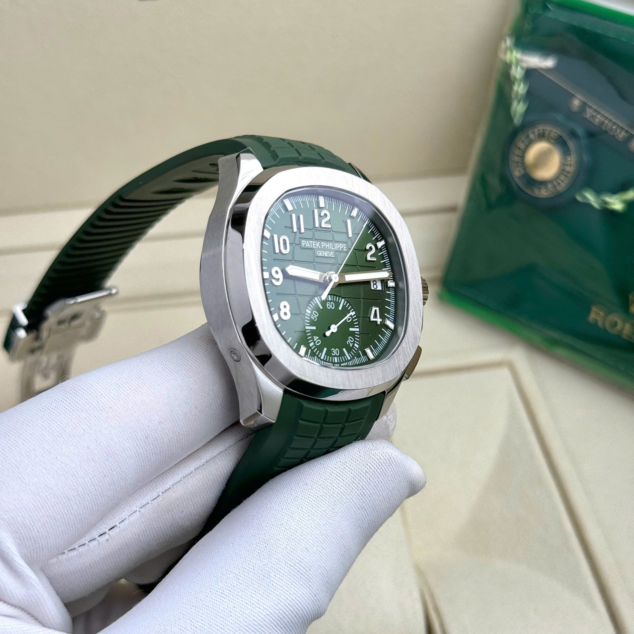 Patek Philippe Aquanaut 5968G Cadran Vert 42,2 mm