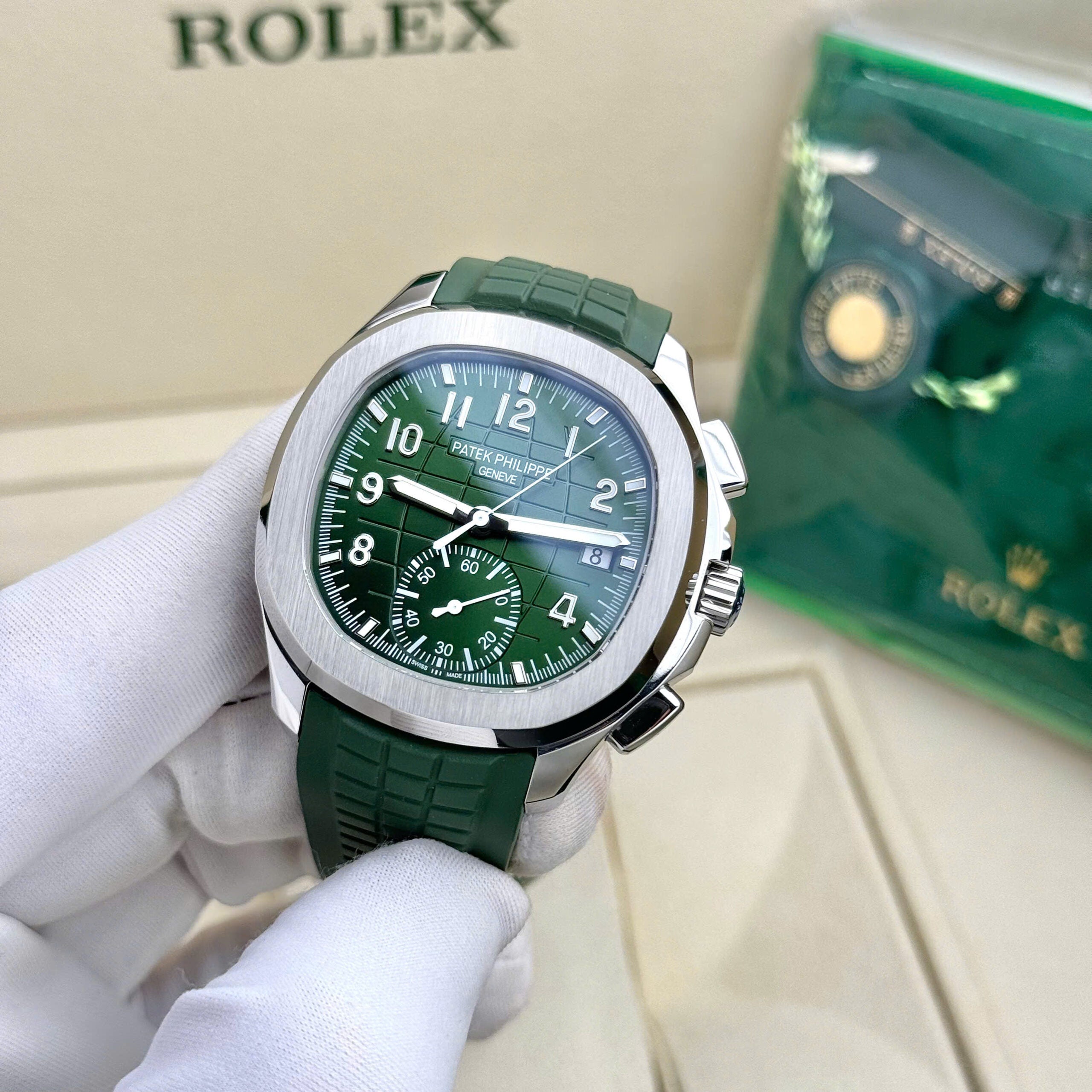 Patek Philippe Aquanaut 5968G Cadran Vert 42,2 mm