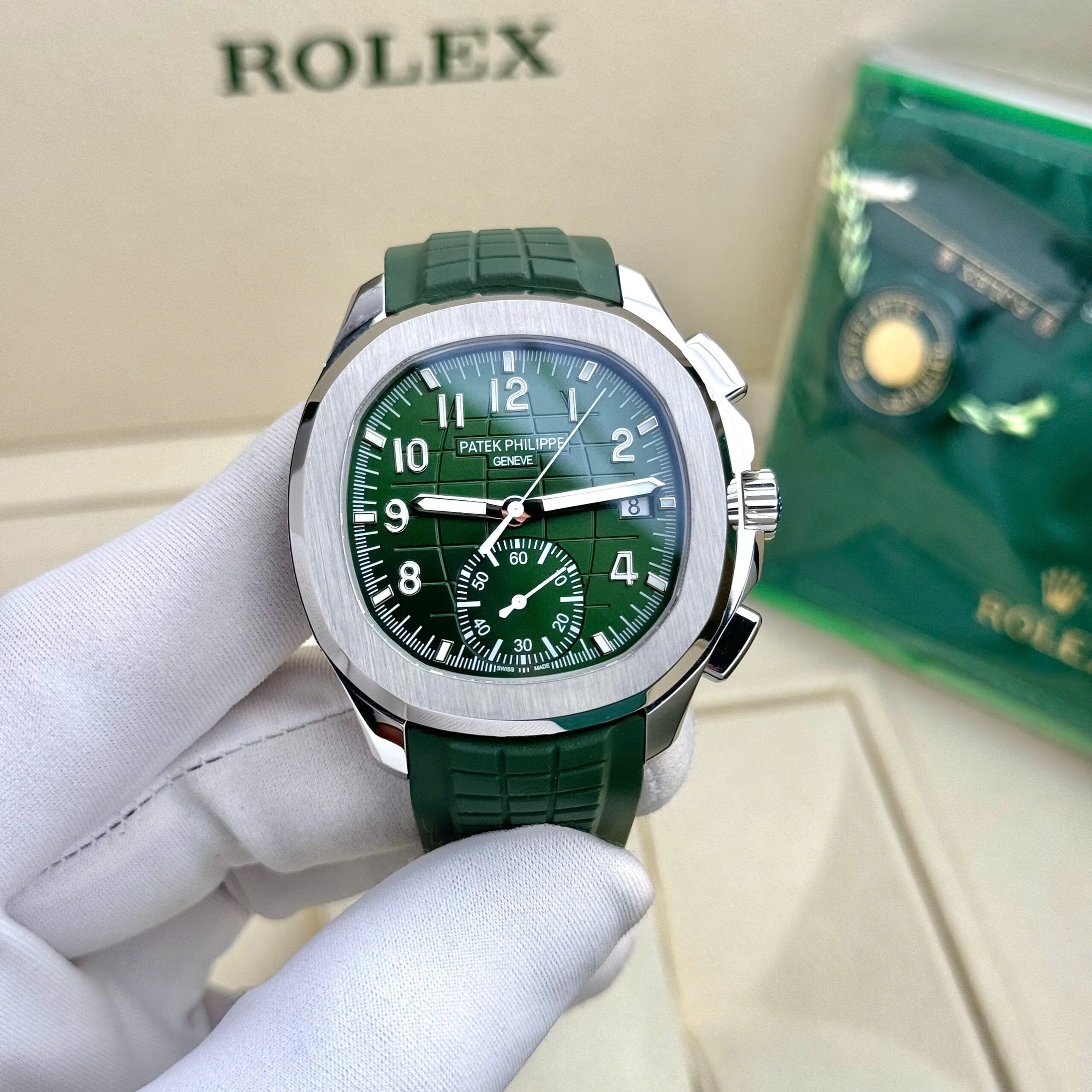 Patek Philippe Aquanaut 5968G Cadran Vert 42,2 mm